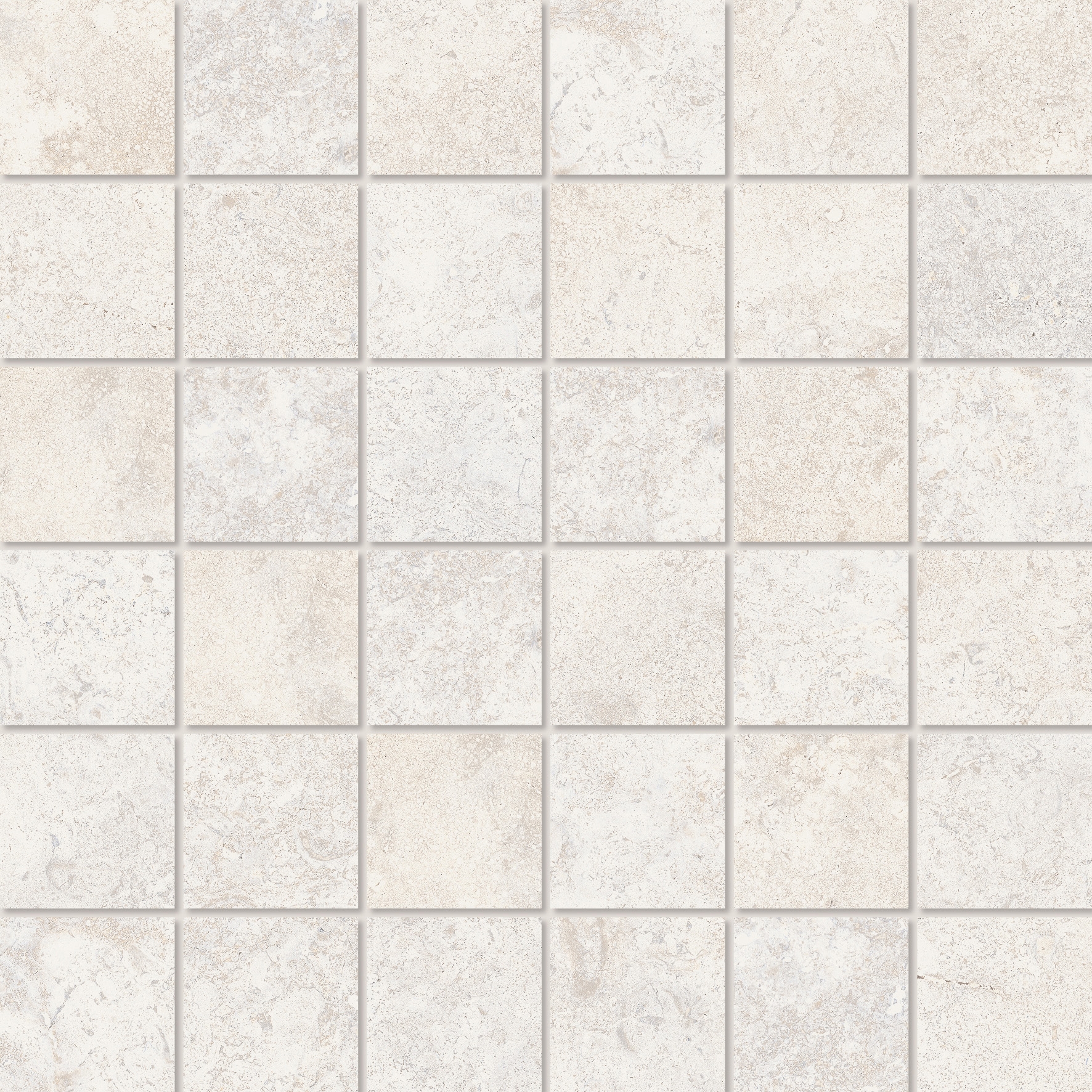 Display product Etherea White Mosaico from manufacturer Refin