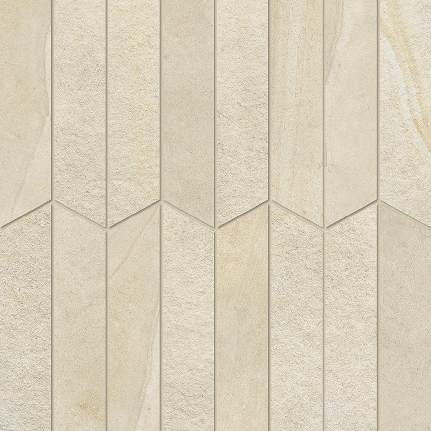 Display product Sublime Beige Mosaico Plissé Mix from manufacturer Refin