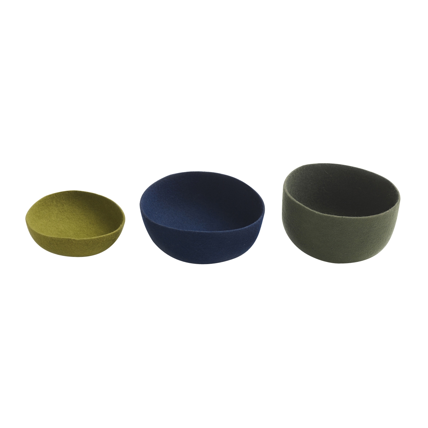 Produkt Gorro | Filzschalen, olivgrün/royal blau/grau des Herstellers Ames anzeigen