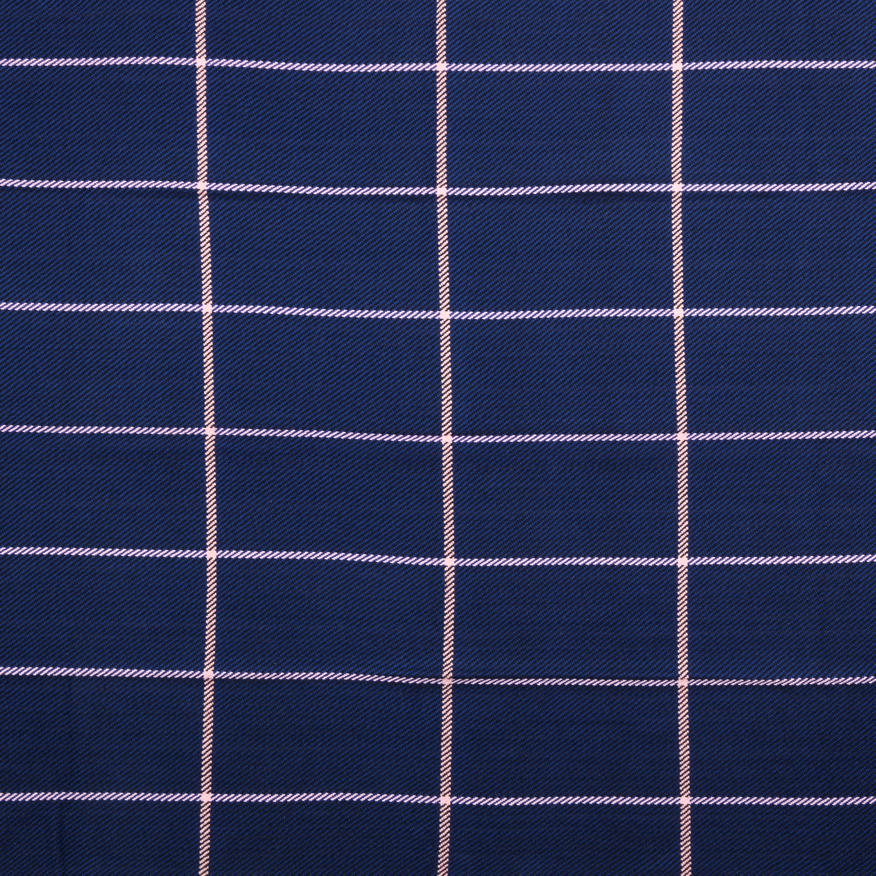 Manta | plaid, blue/ black/ rose