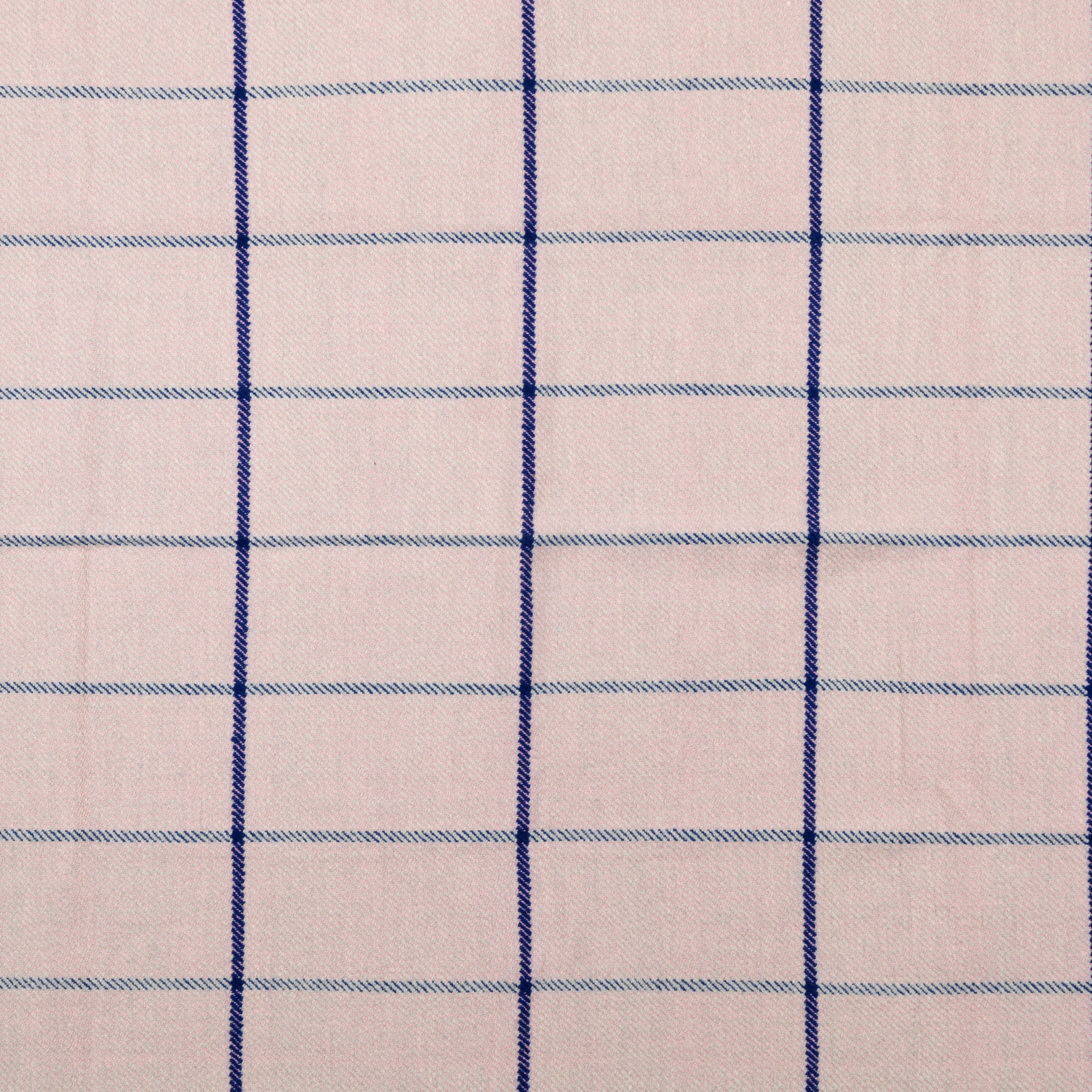 Manta |  plaid, grau/rosa/blau