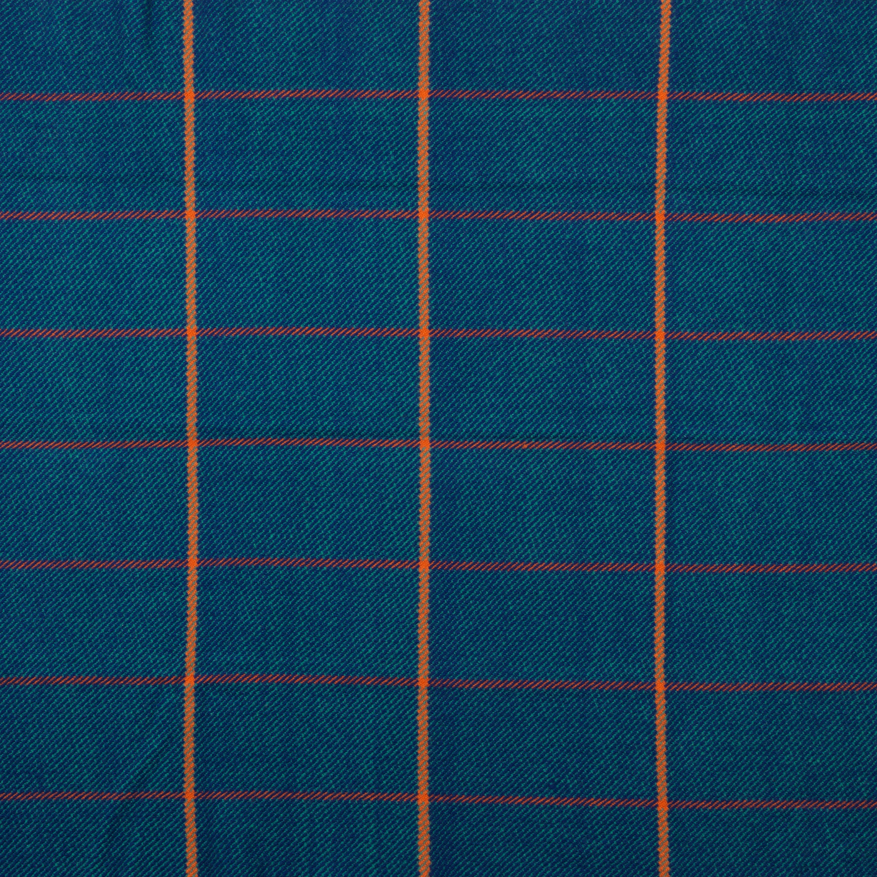 Manta |  plaid, grün/blau/orange