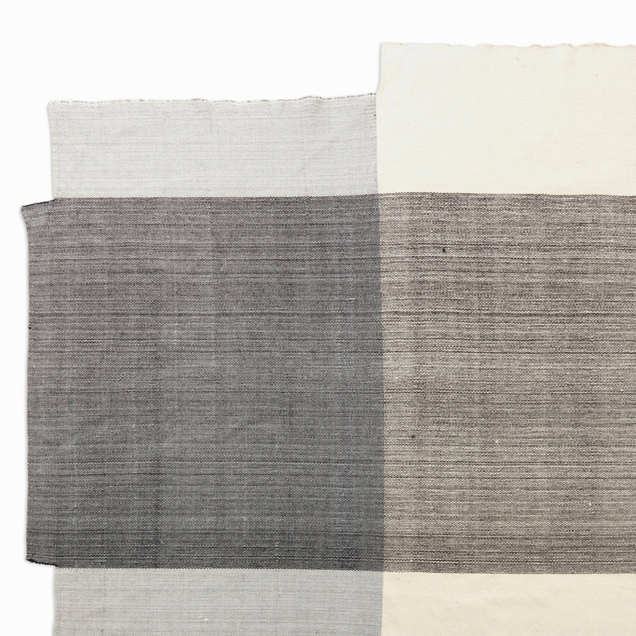 Nobsa | Teppich mittelgroß, grau/grau/creme