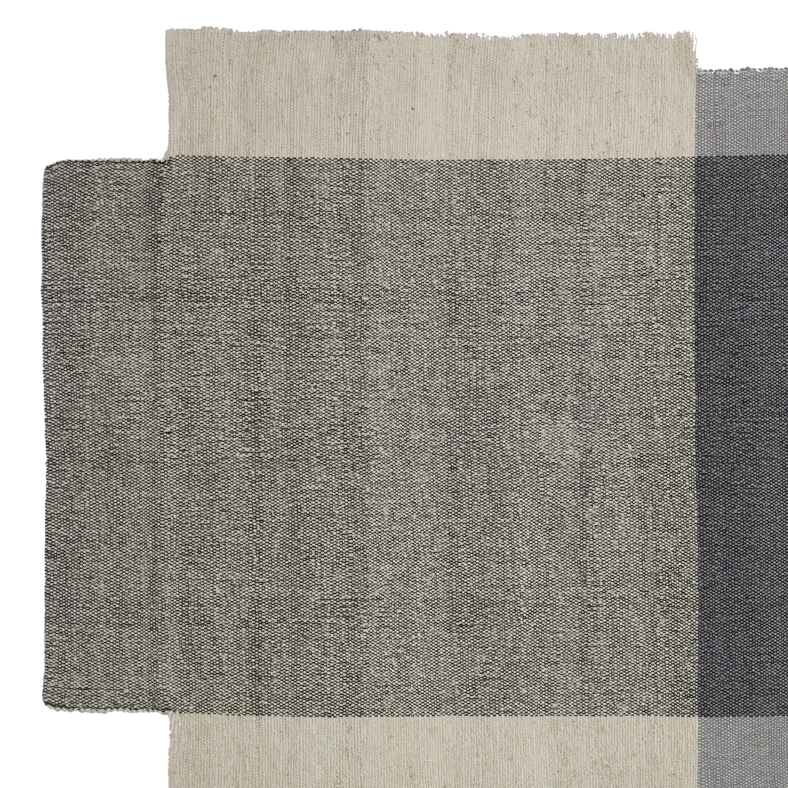 Nobsa | Teppich klein, grau/grau/creme