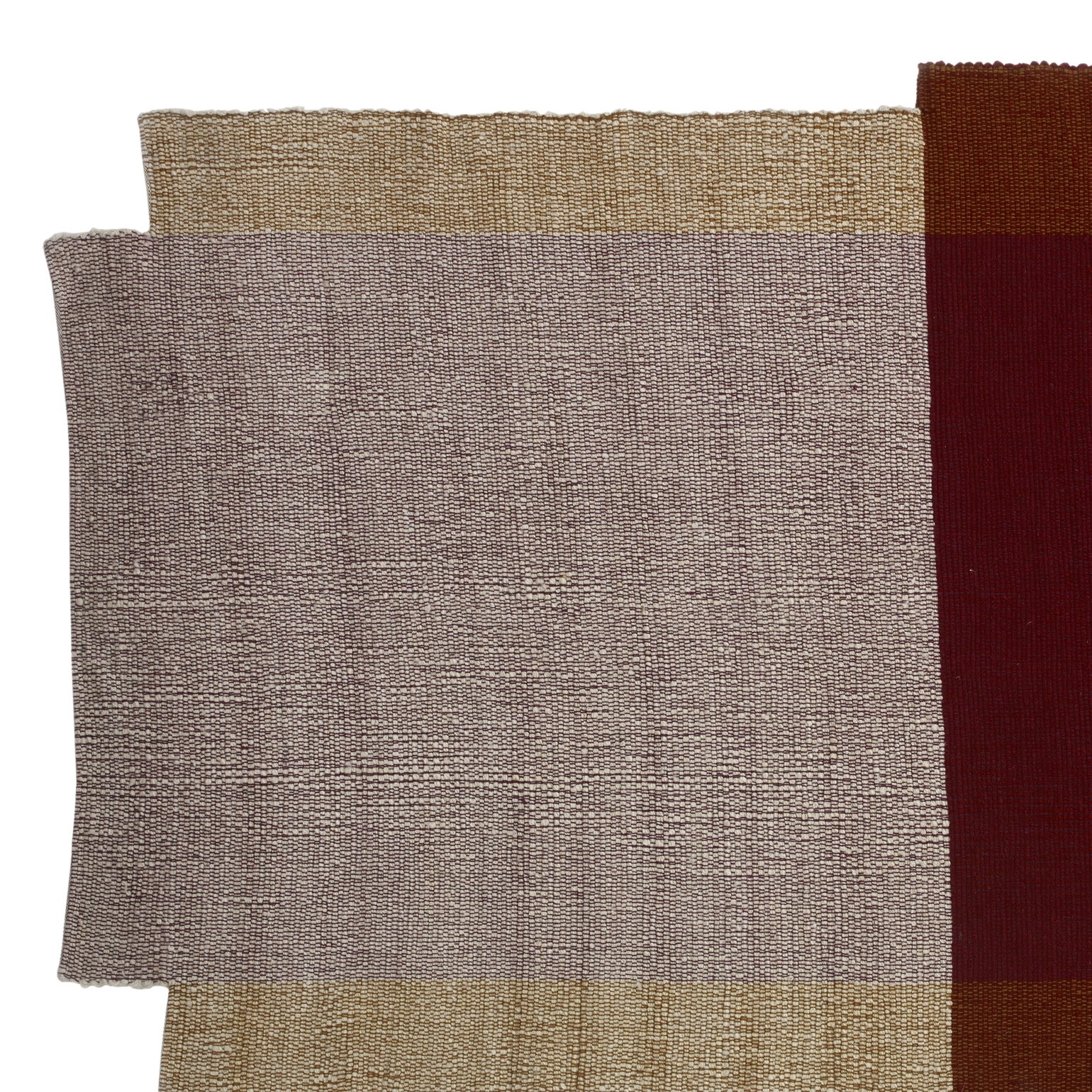 Nobsa | rug small, red/ochre/cream