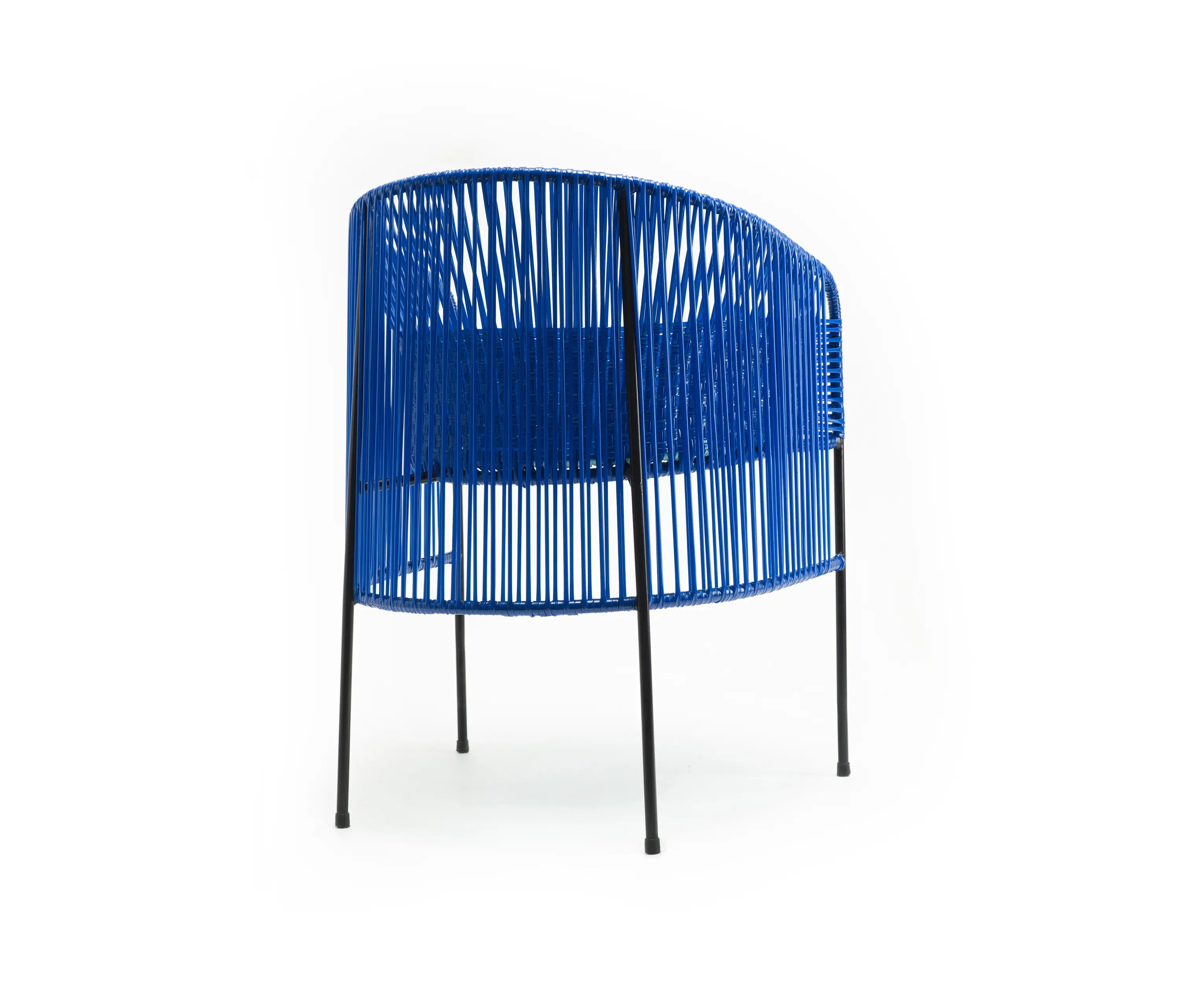 Ames - Caribe | dining chair, blue/mint/black