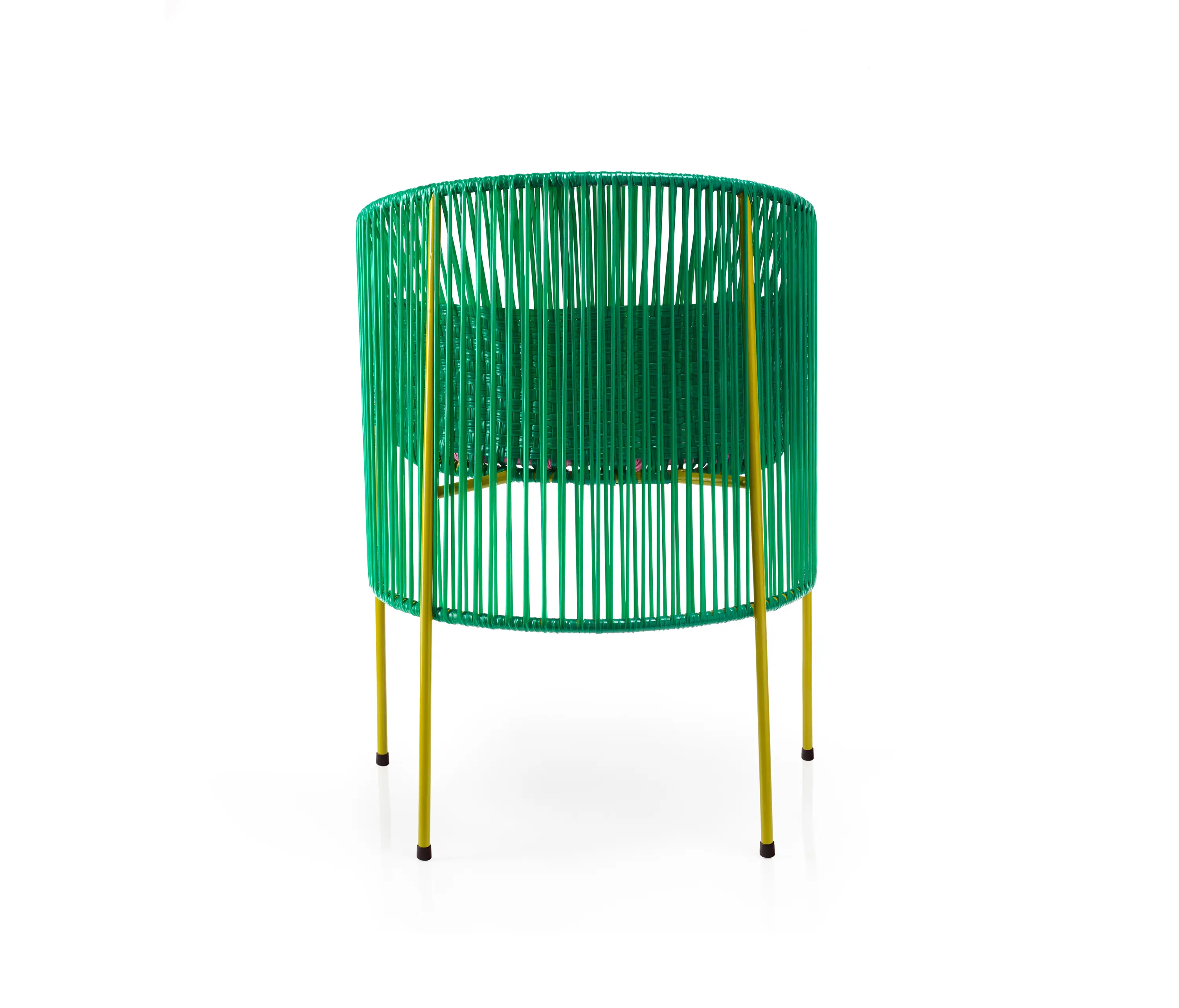 Ames - Caribe | dining chair, green/rose/curry
