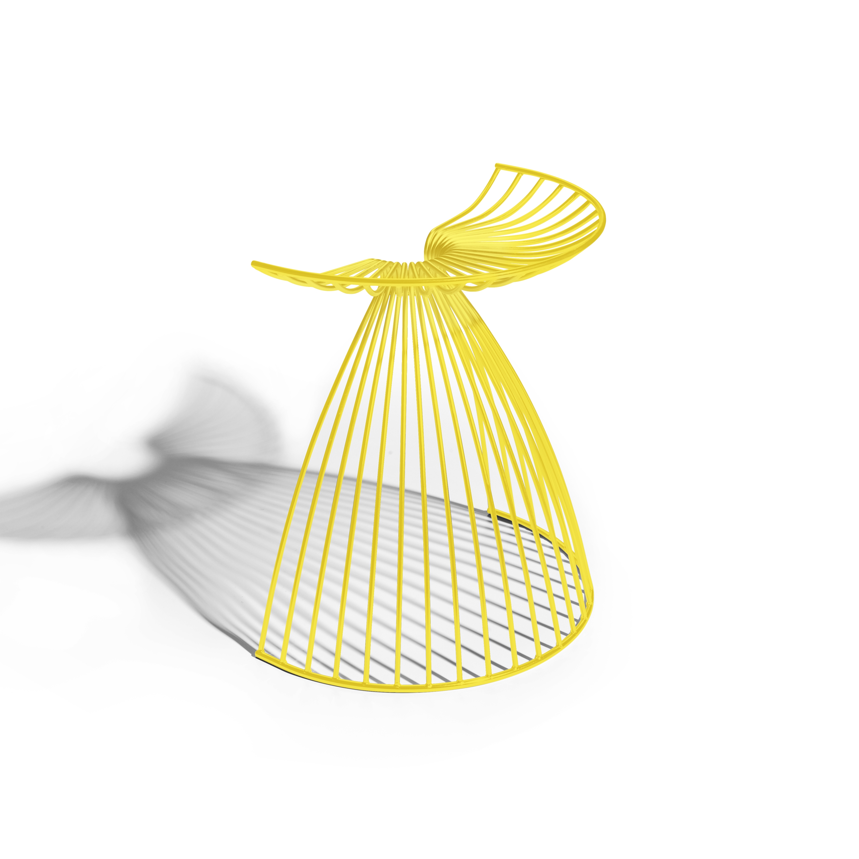 Angel stool | yellow
