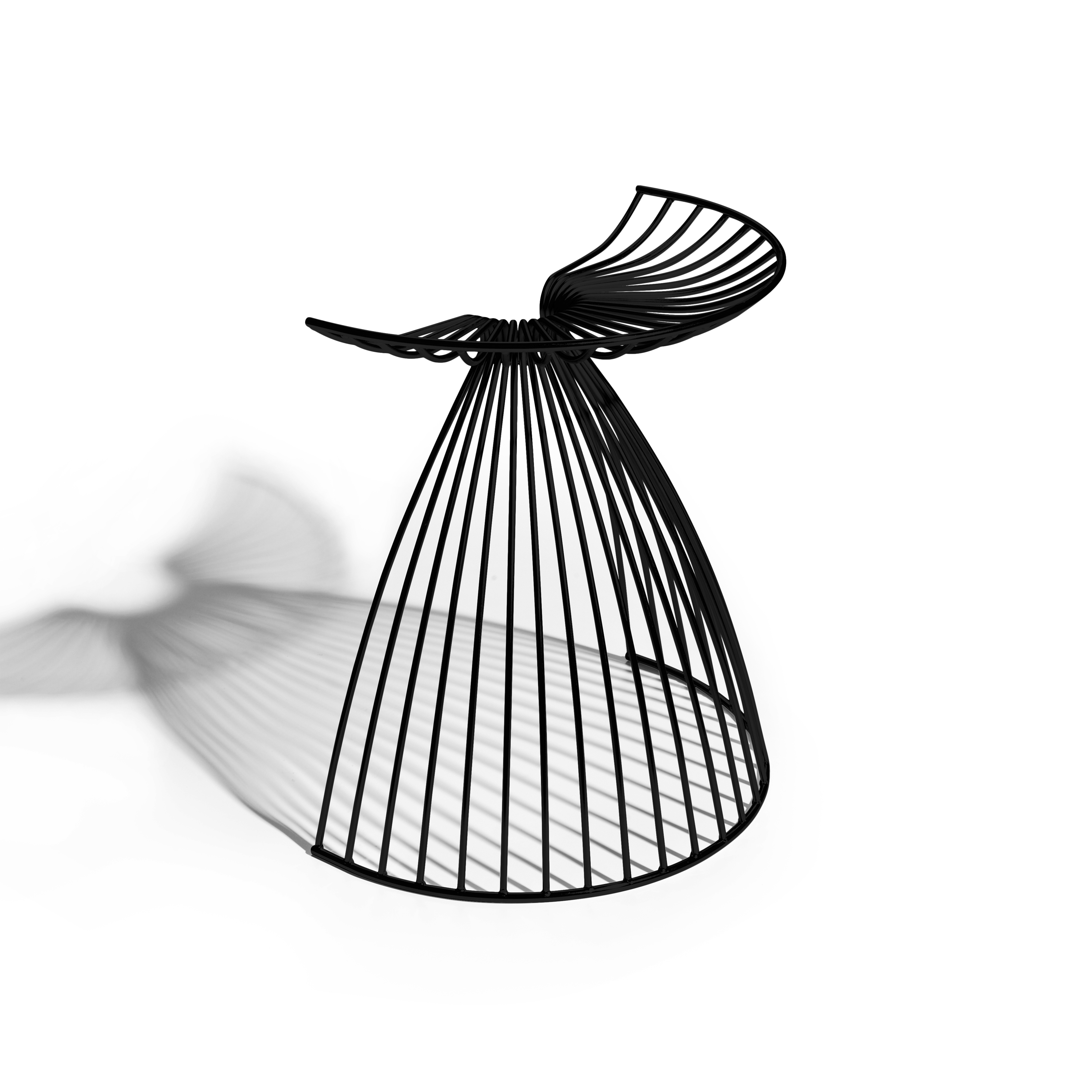 Angel stool | black