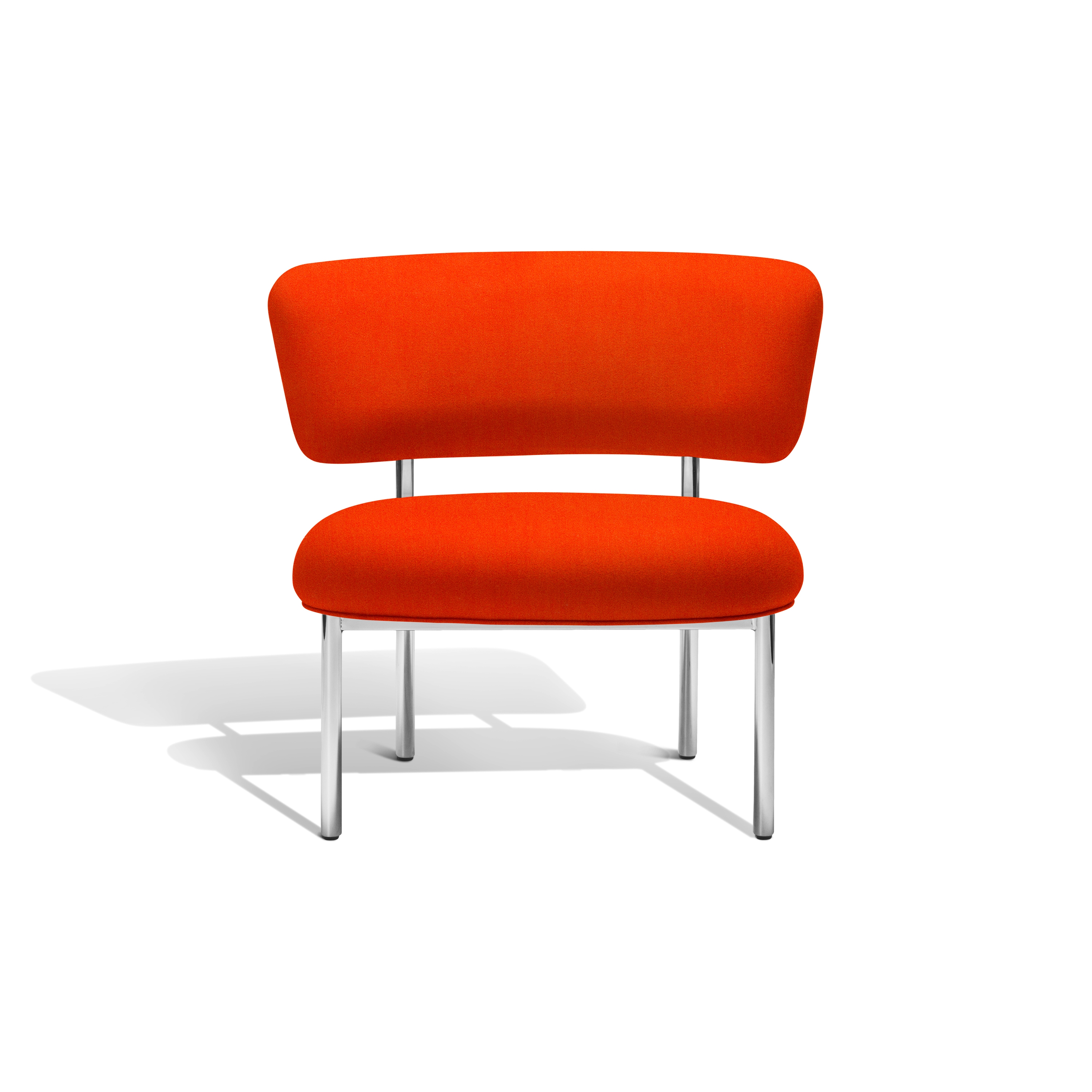Afficher le produit Font bold lounge chair | red orange du fabricant møbel copenhagen