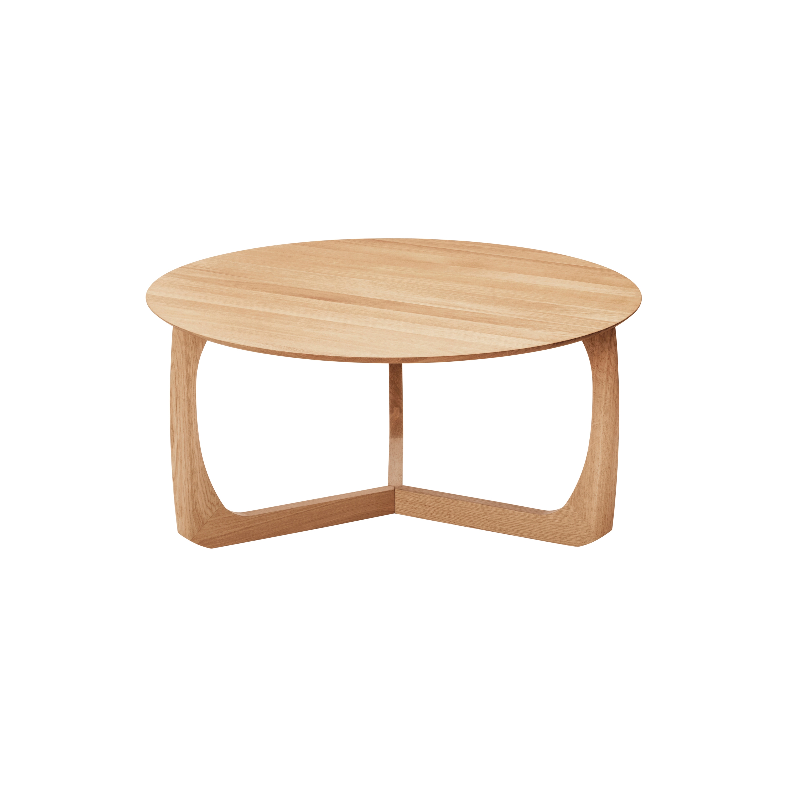 Display product Lili lounge table | Ø90 oiled oak from manufacturer møbel copenhagen