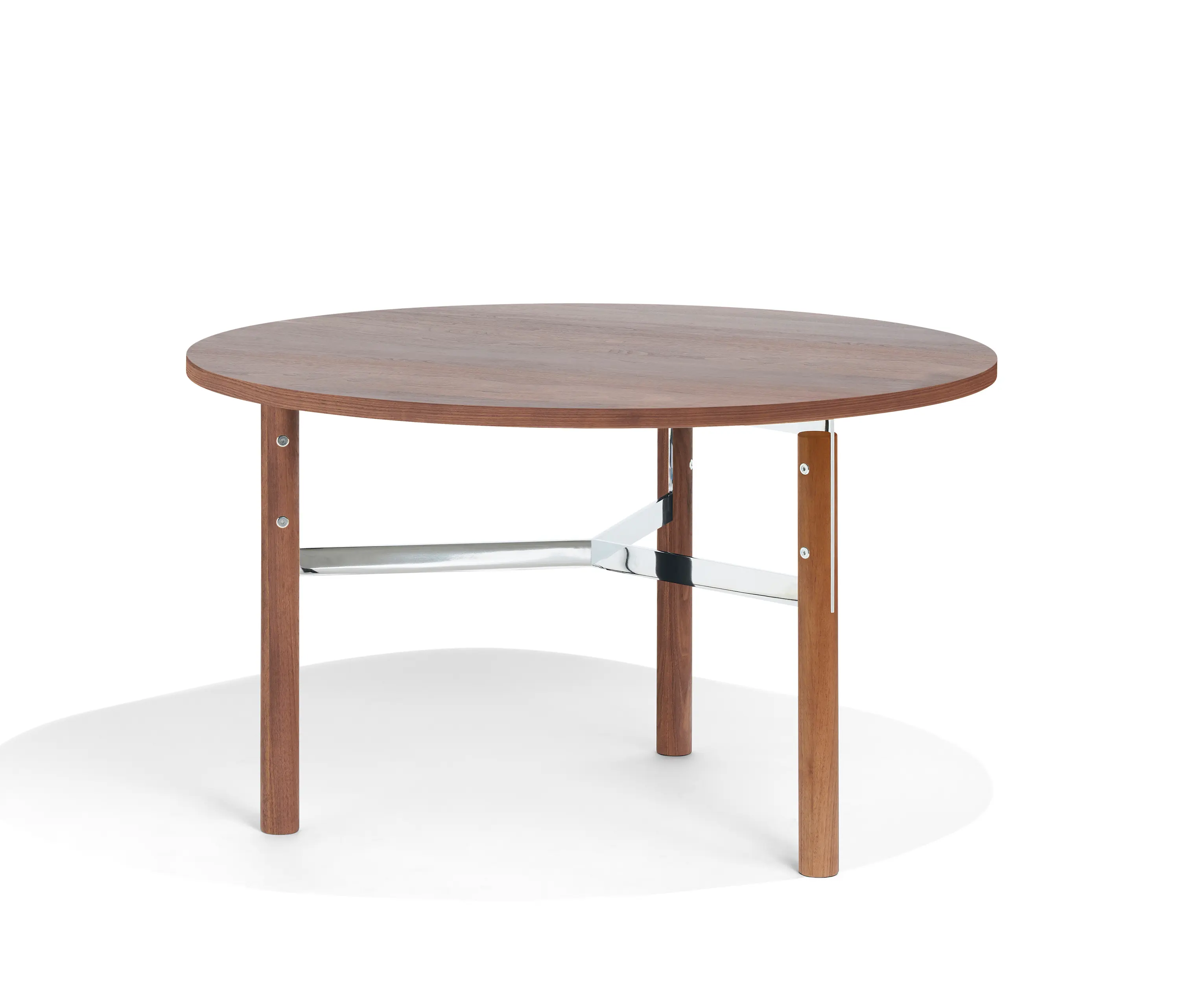 møbel copenhagen - Beam dining table Ø125 | walnut