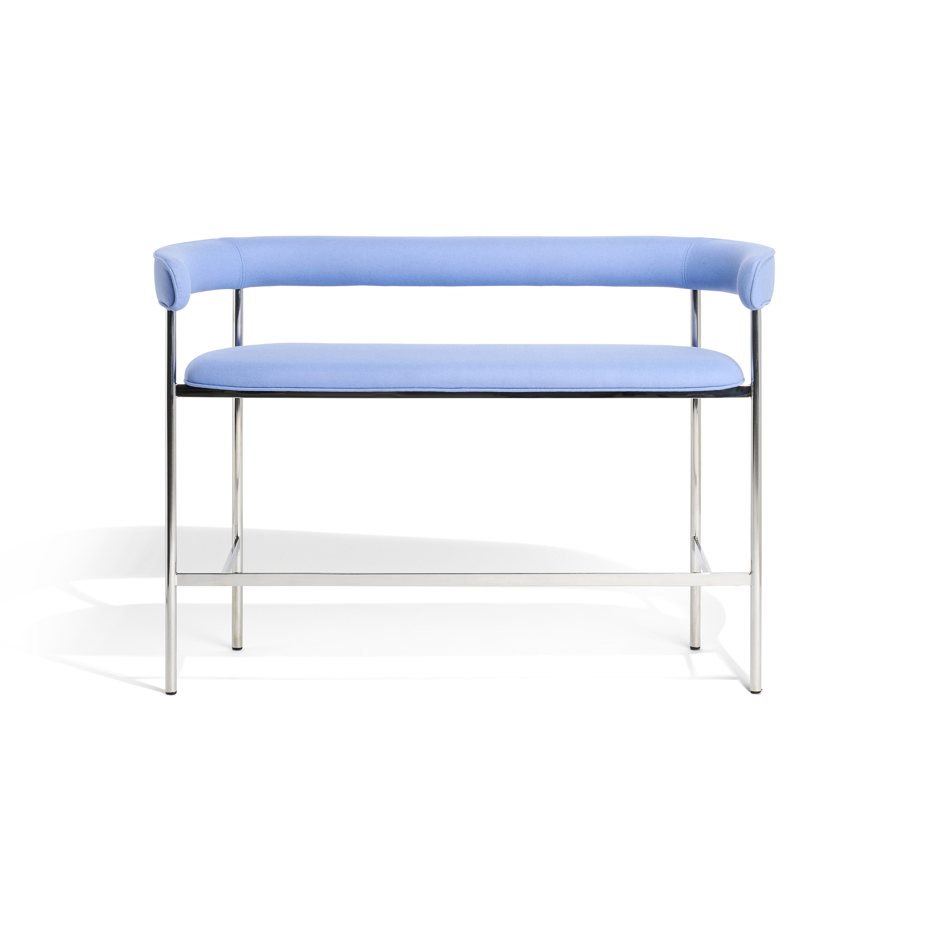 Font light bar sofa | lavender blue