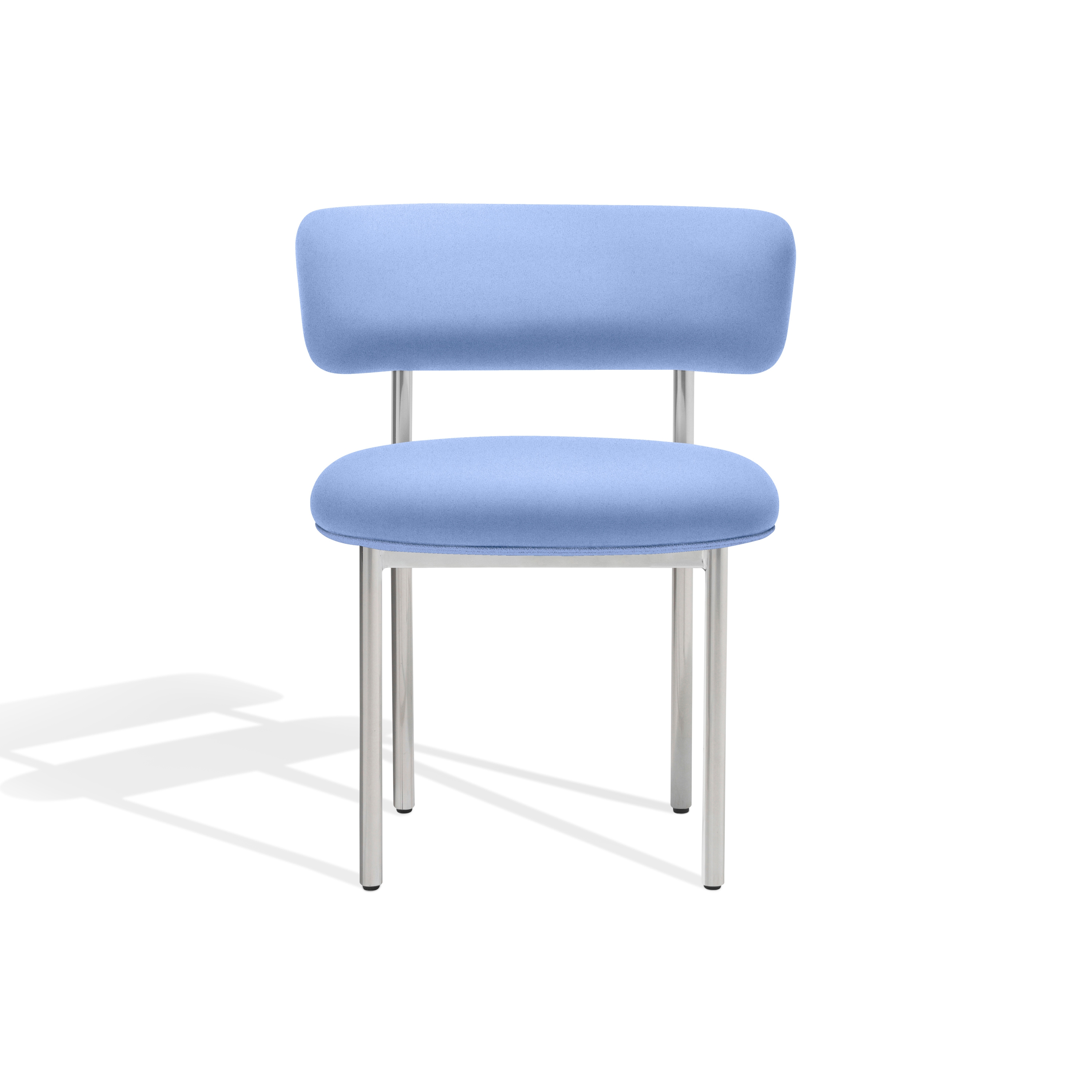 Display product Font regular dining chair | lavender blue from manufacturer møbel copenhagen