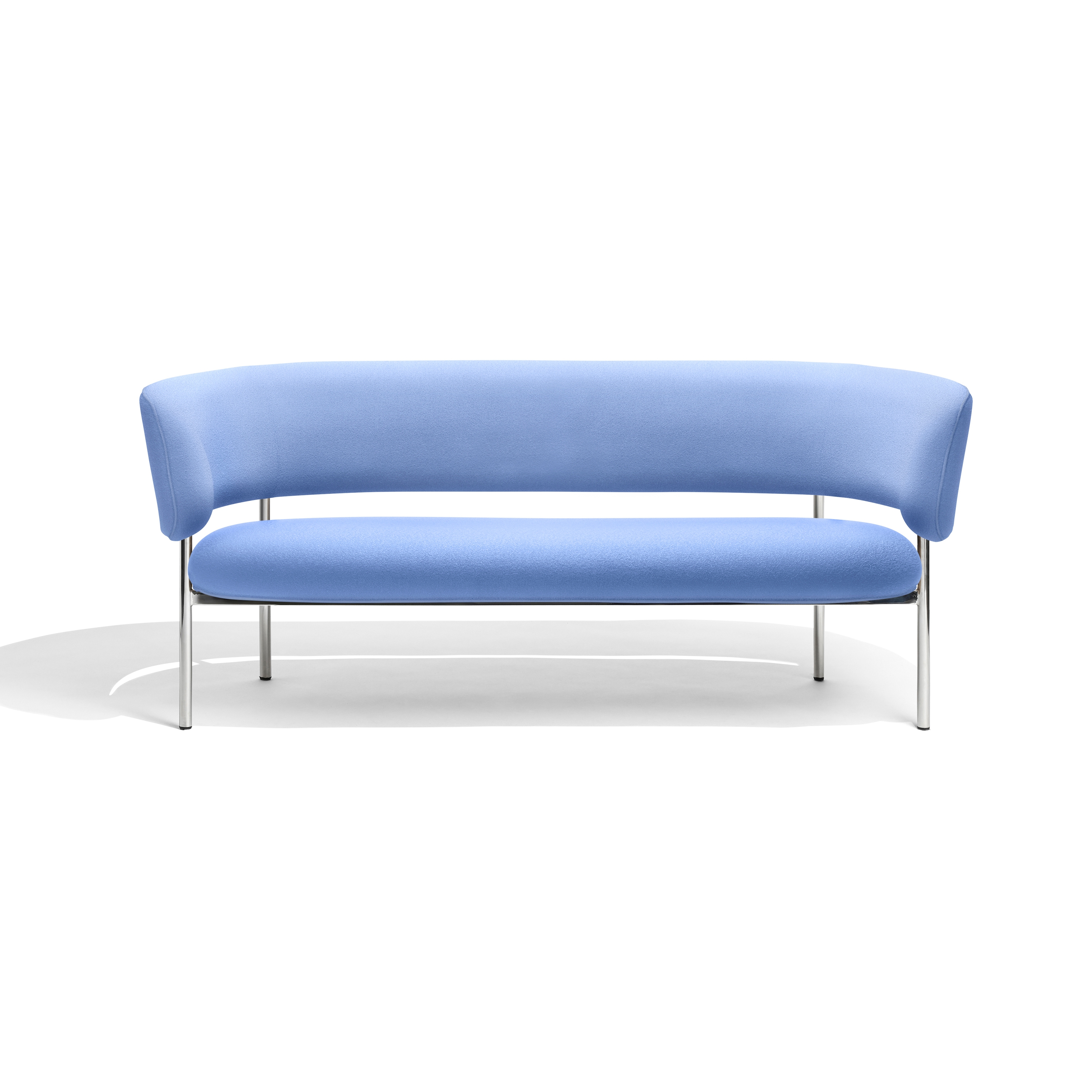 Display product Font bold lounge sofa | lavender blue from manufacturer møbel copenhagen