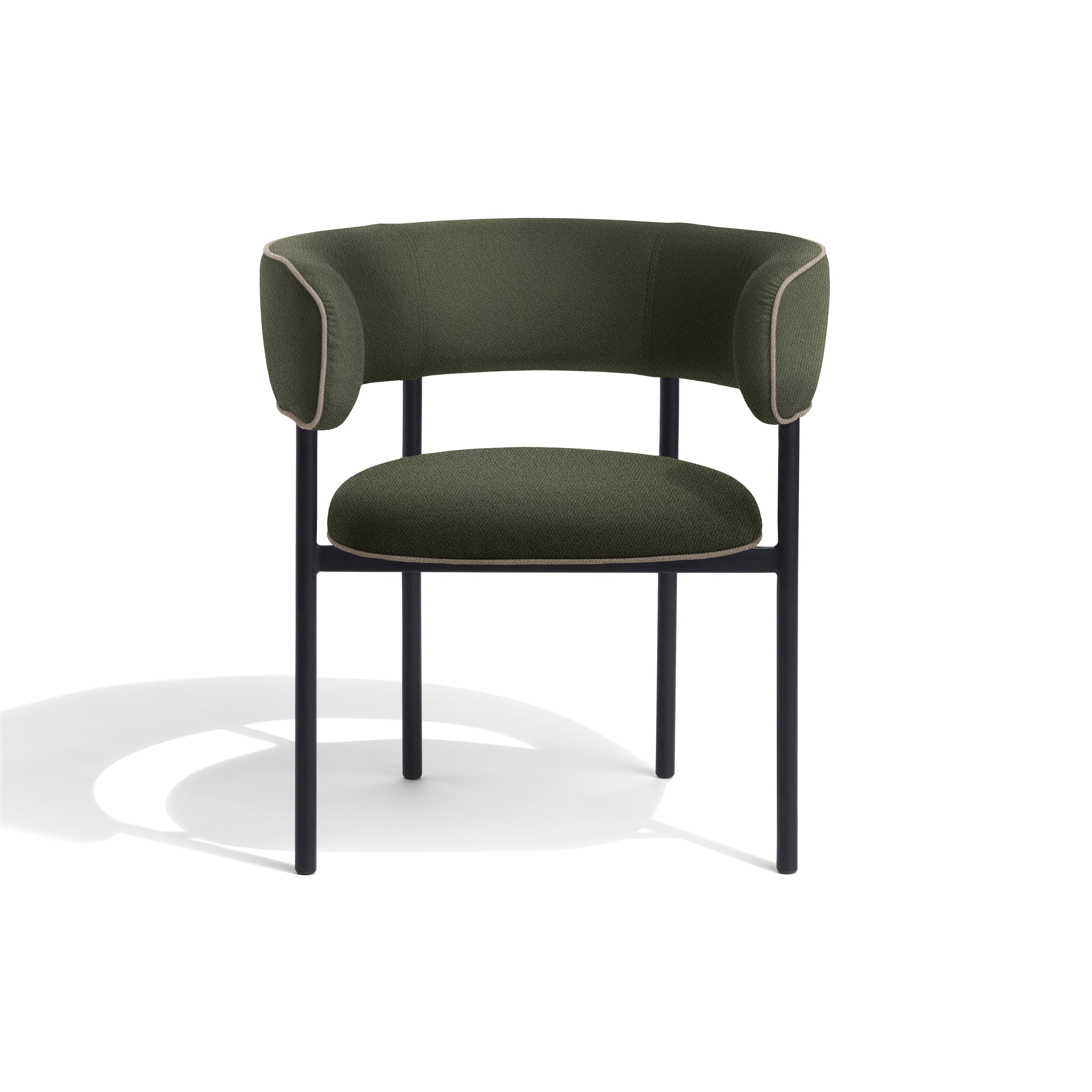 Display product Font regular dining armchair | green from manufacturer møbel copenhagen