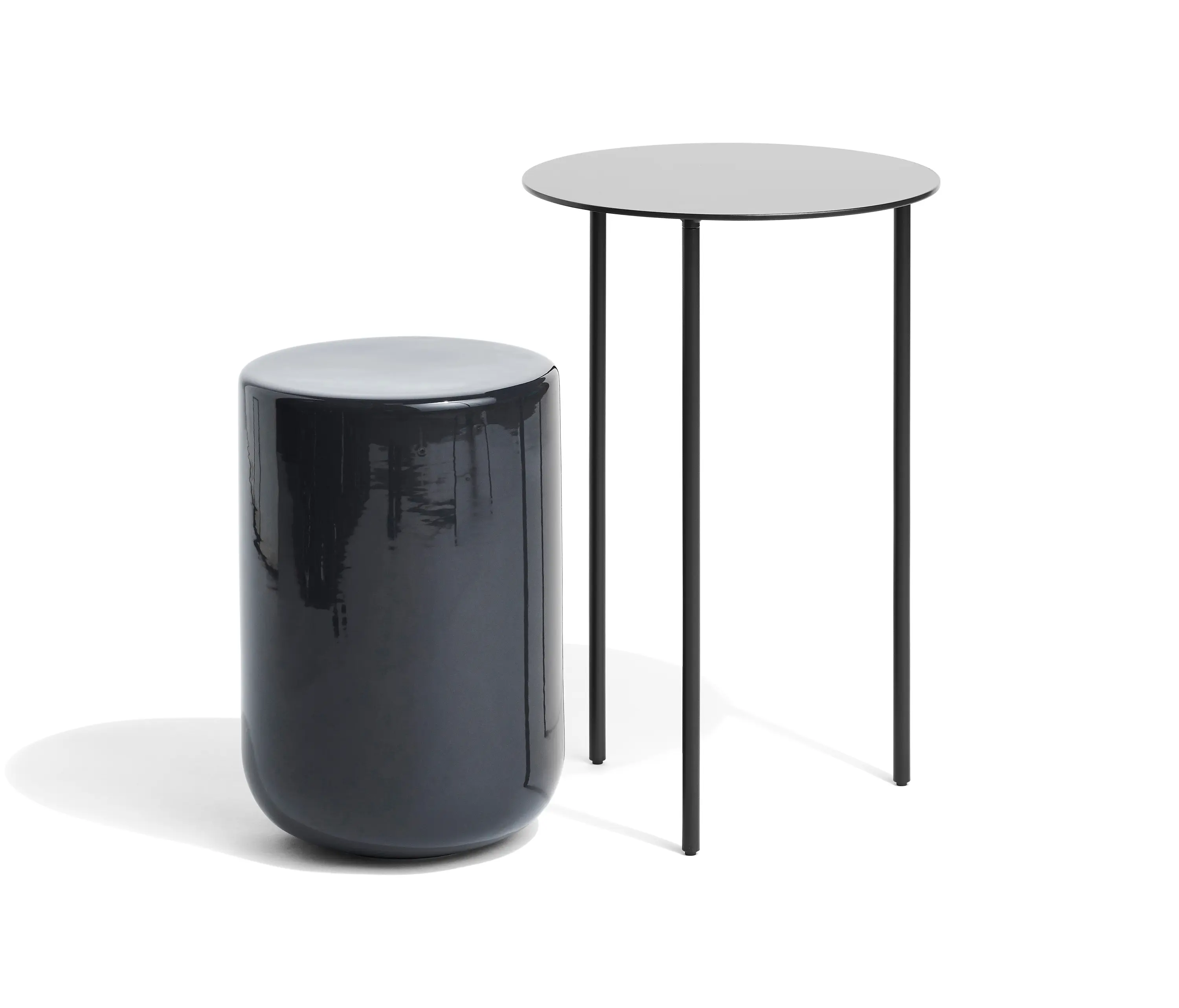 møbel copenhagen - The pair S side tables | black