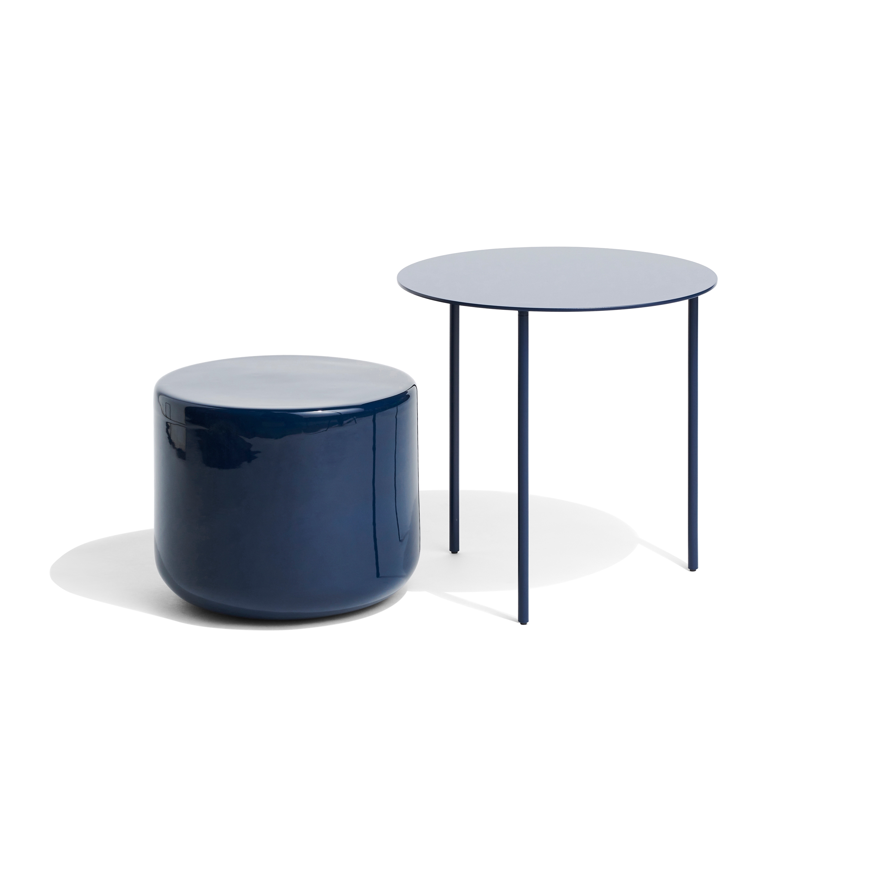 Produkt The pair M side tables | steel blue des Herstellers møbel copenhagen anzeigen