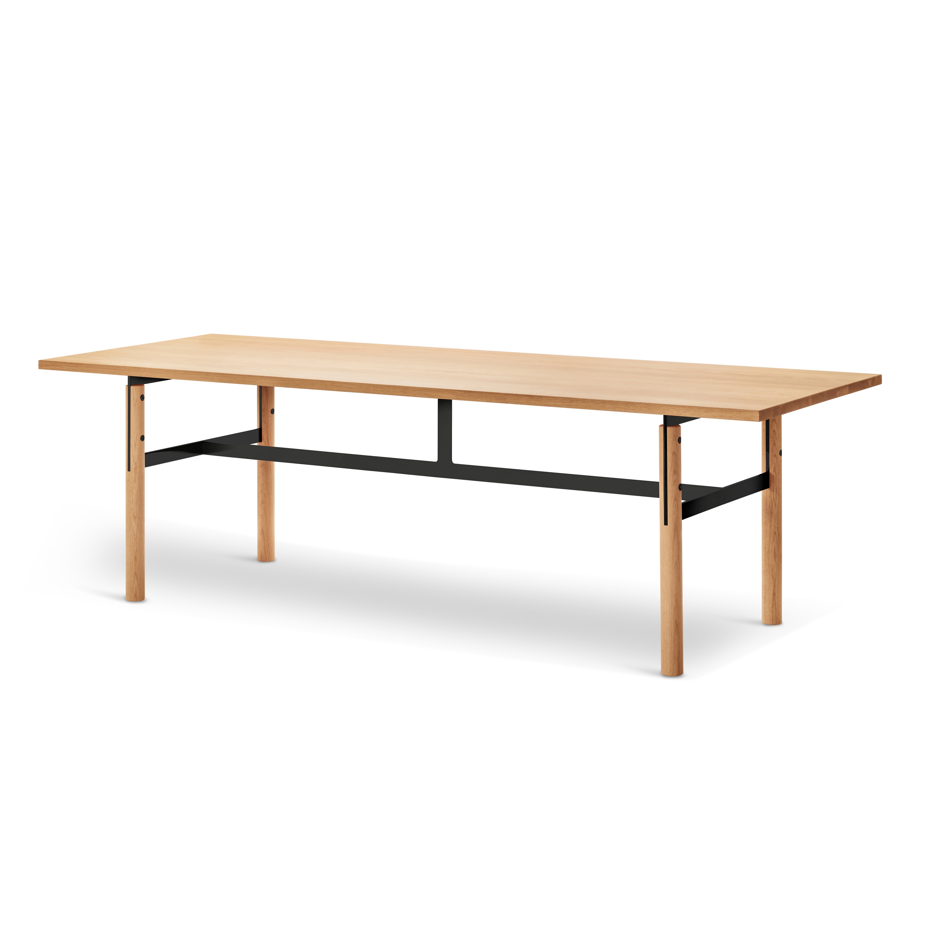 Beam dining table 240 cm | oak