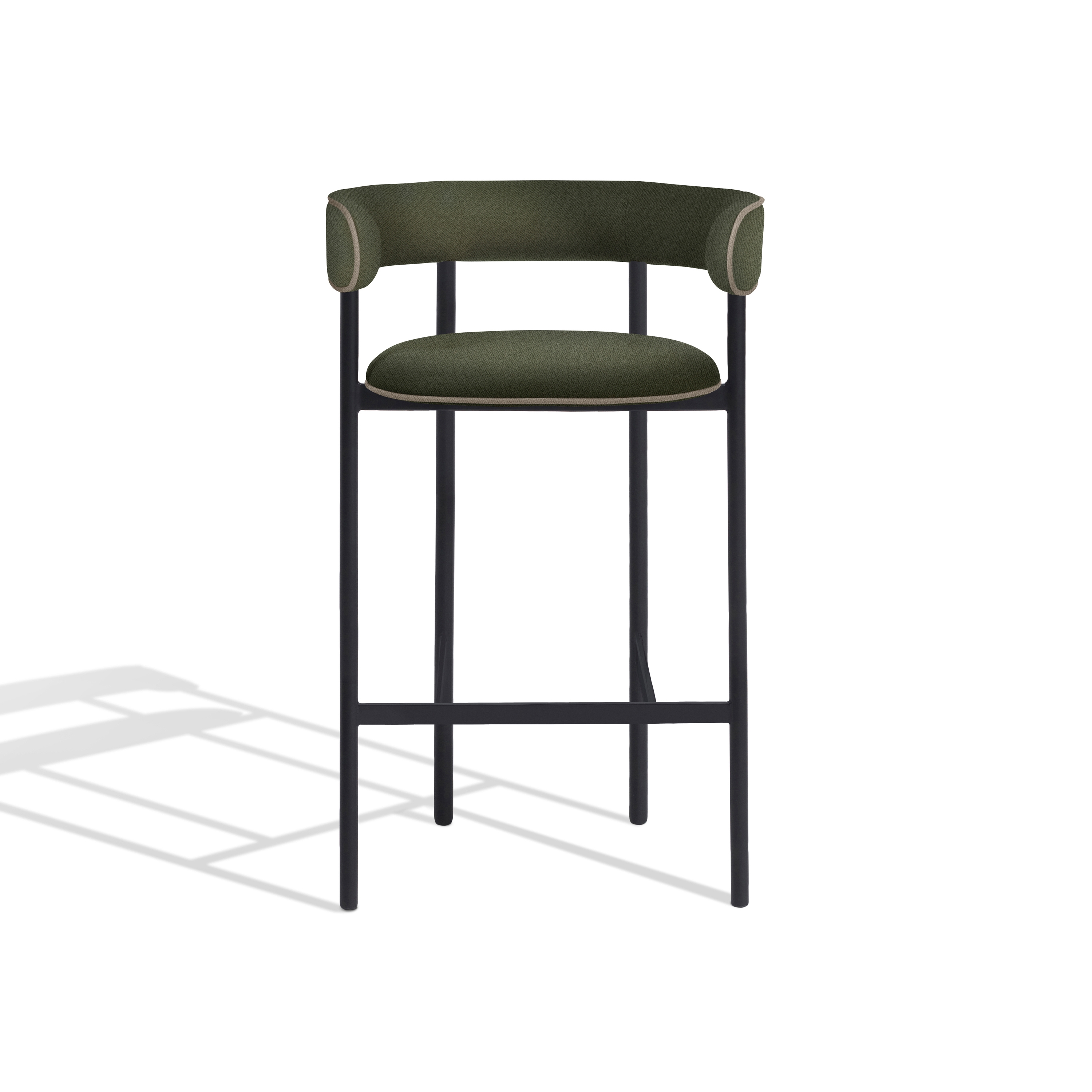 Display product Font bar armstool | green from manufacturer møbel copenhagen