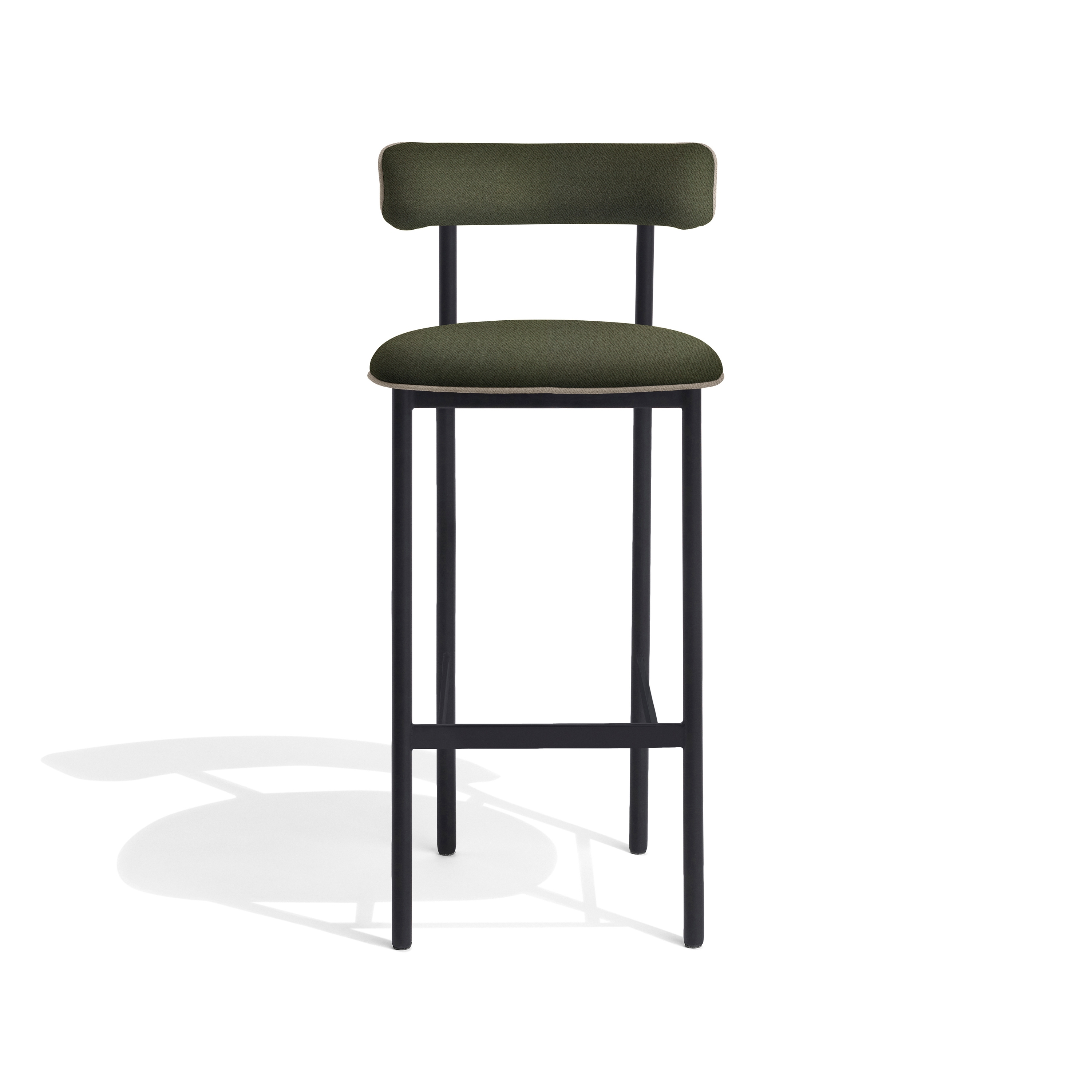 Display product Font bar stool | green from manufacturer møbel copenhagen