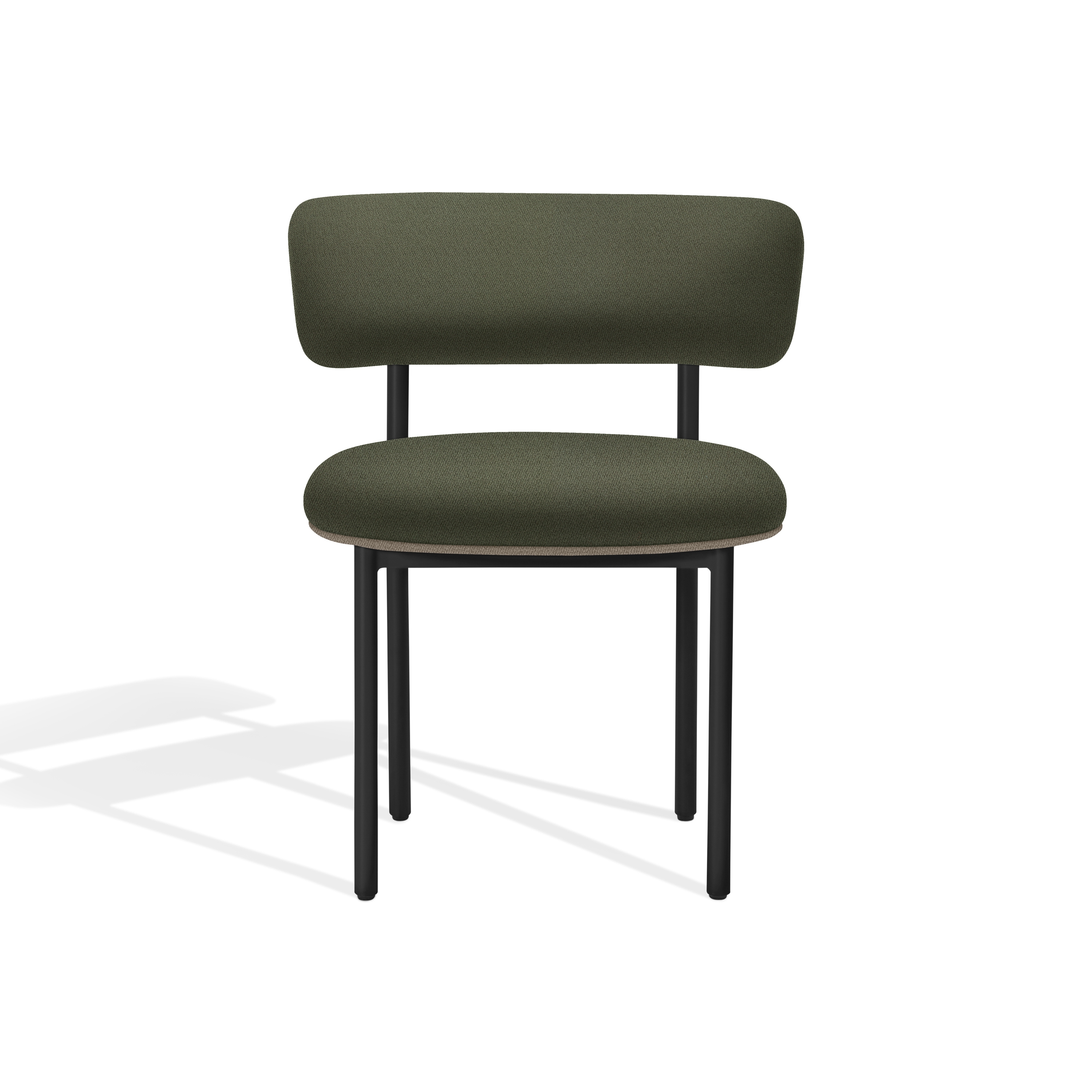 Display product Font dining chair | green from manufacturer møbel copenhagen
