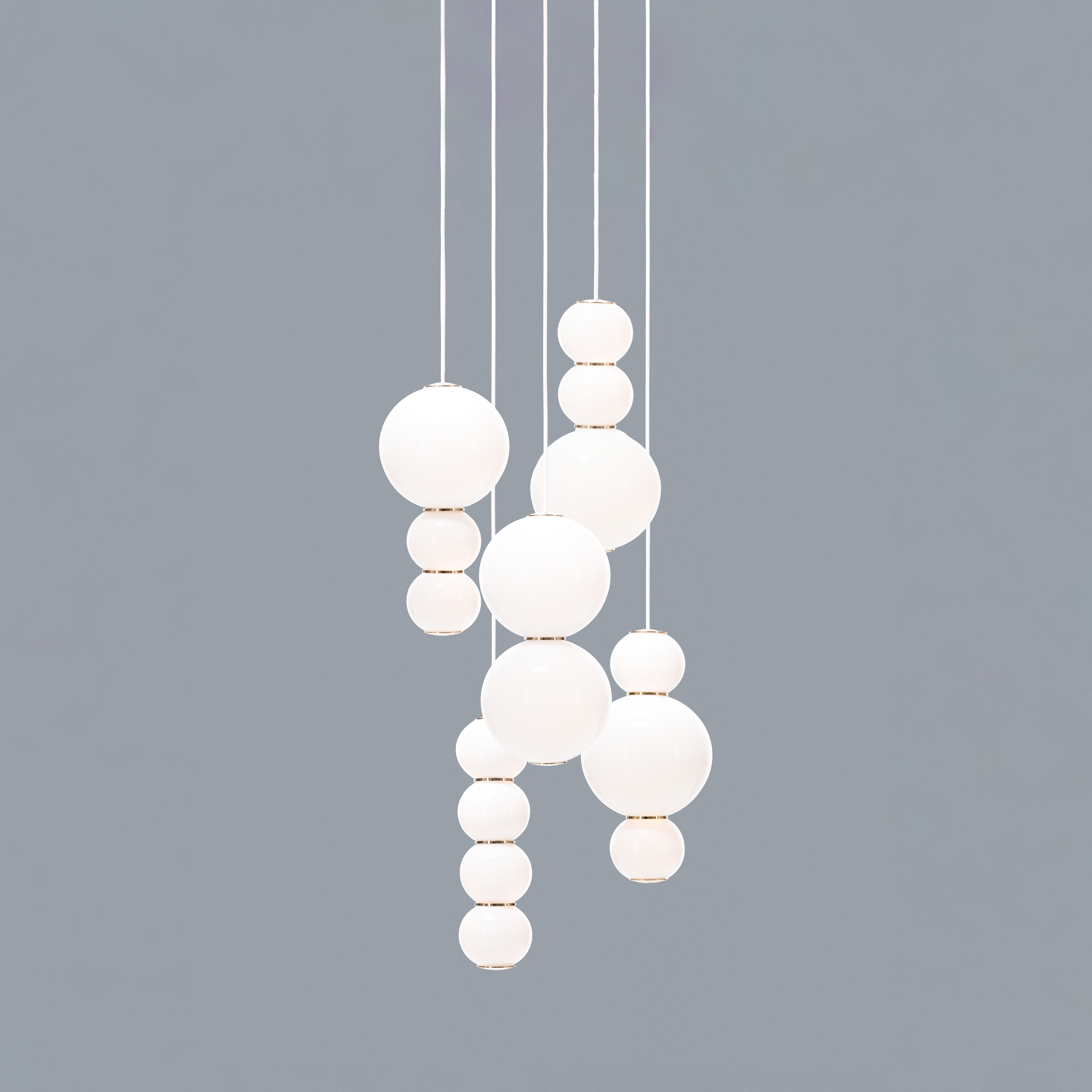 Vertoon produk Pearls Chandelier 5 van vervaardiger Formagenda