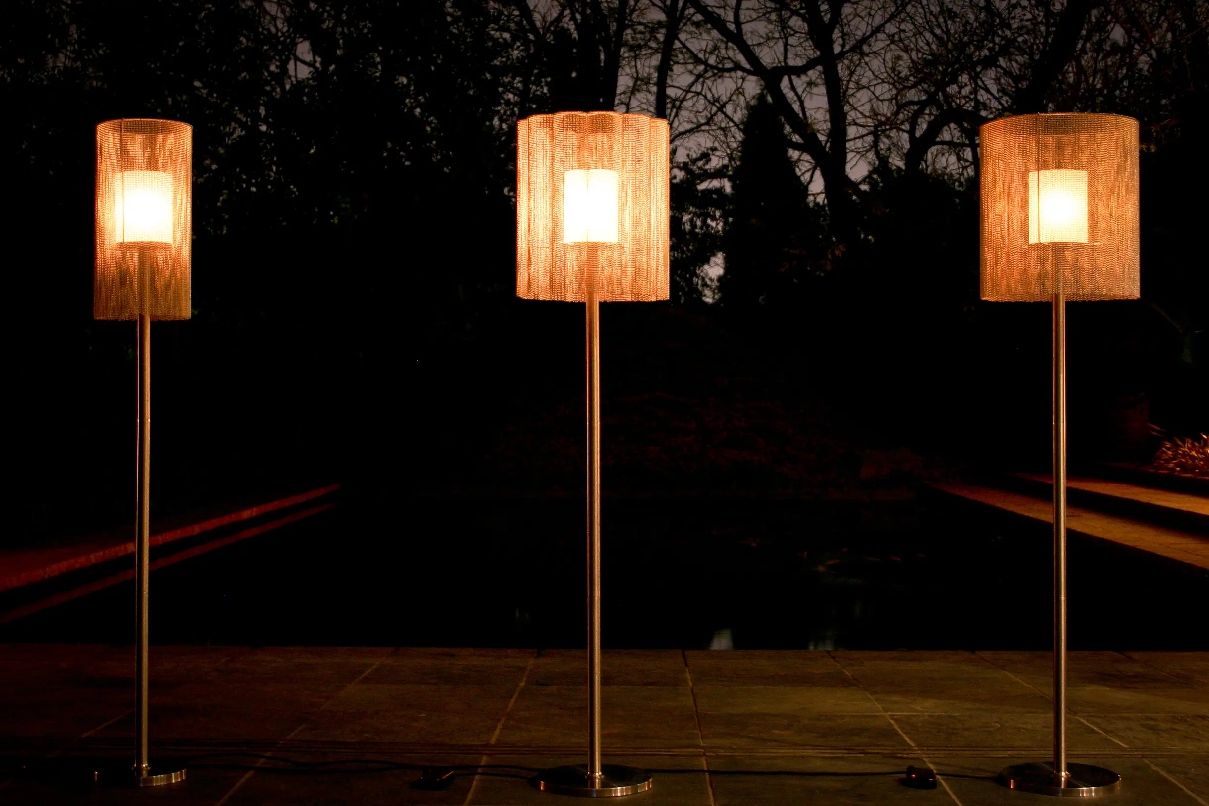 Willowlamp - Circular Willow 150 Table Lamp