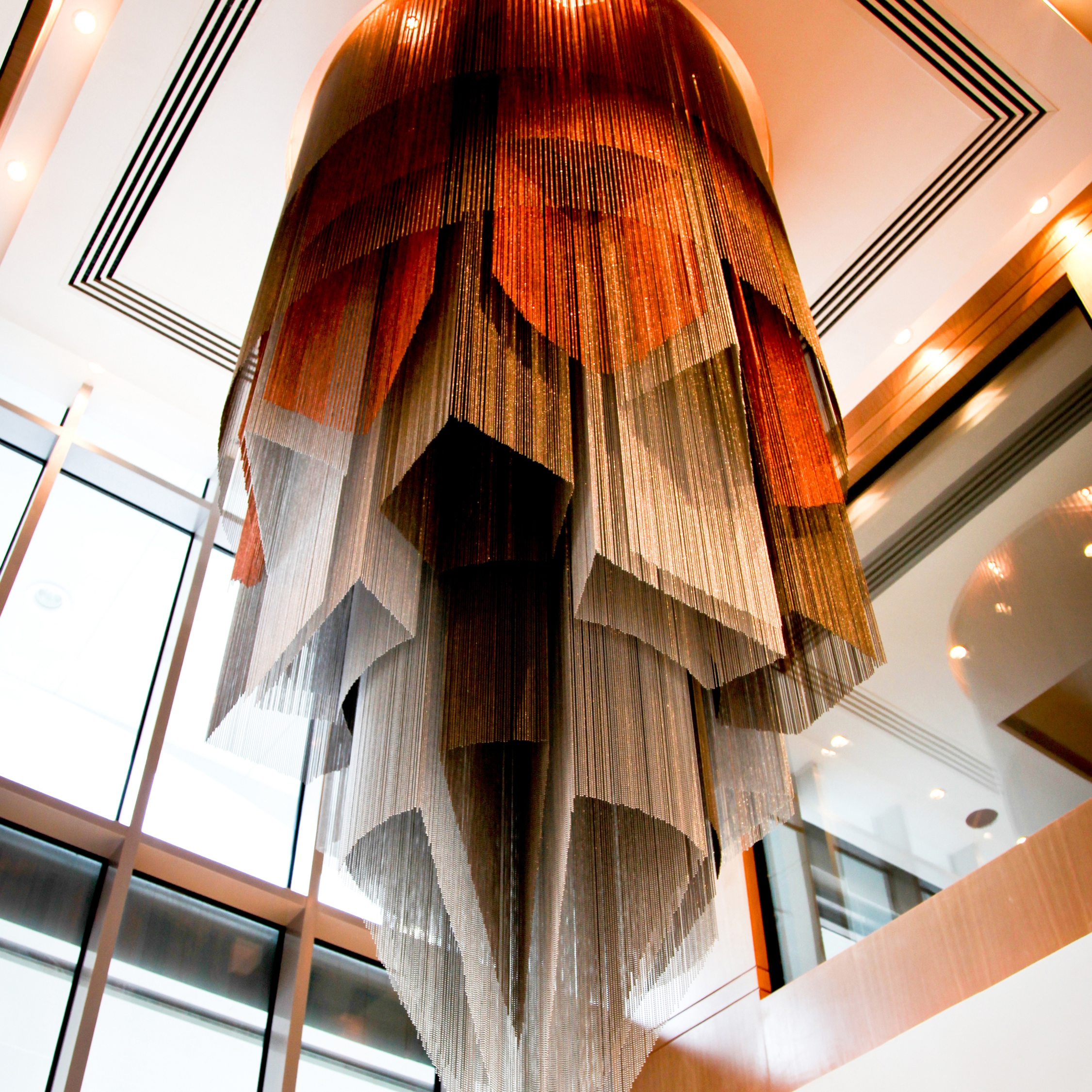 Display product Custom Geometric Chandelier from manufacturer Willowlamp