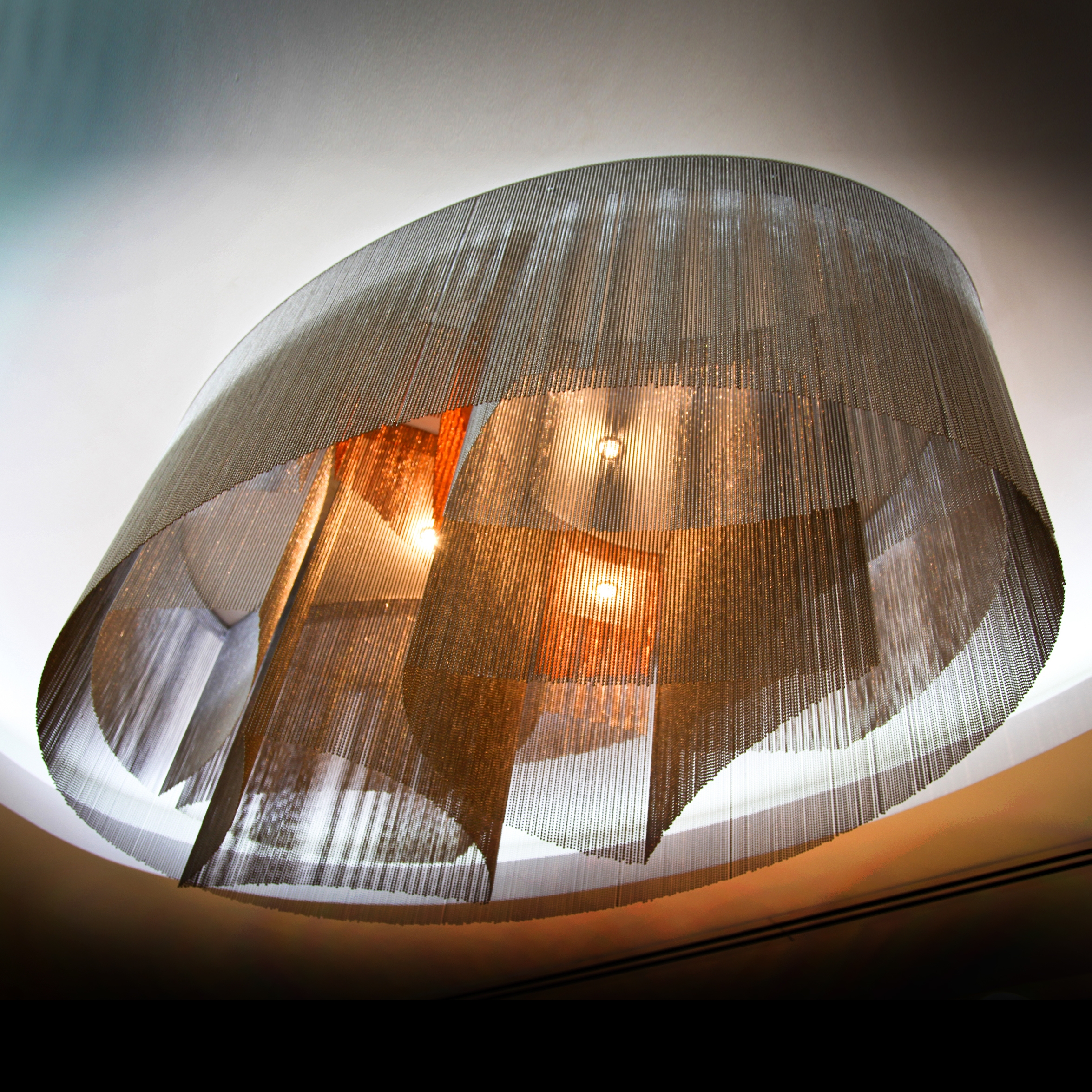 Display product Custom Elliptical Installation from manufacturer Willowlamp