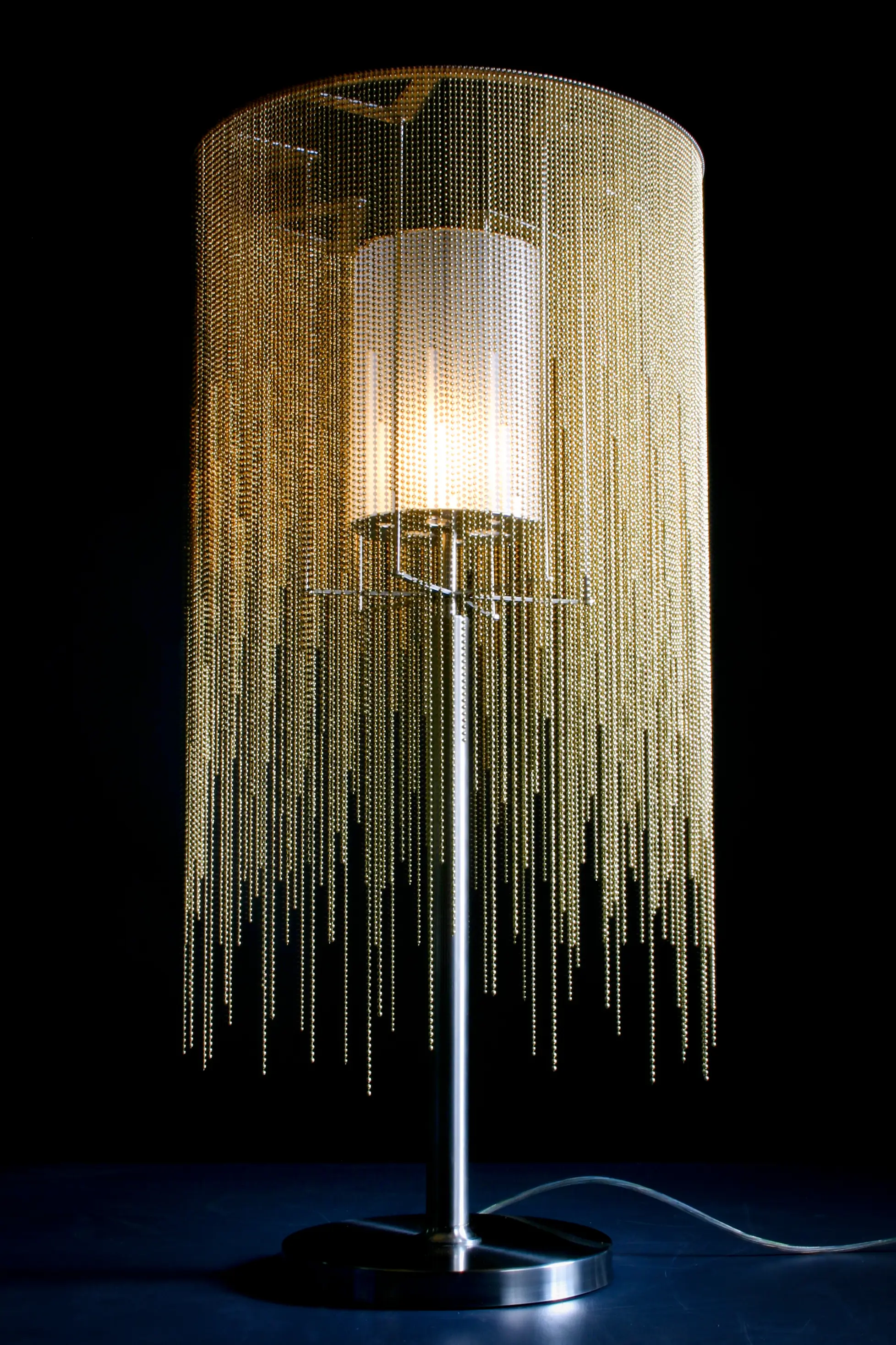 Willowlamp - Circular Willow 400 Table Lamp