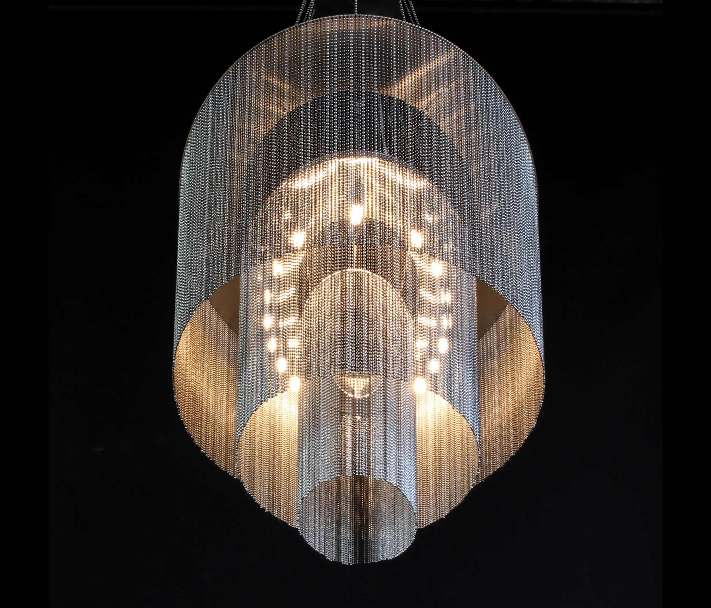 Willowlamp - Elliptical 3-Tier - 1600 -  suspended