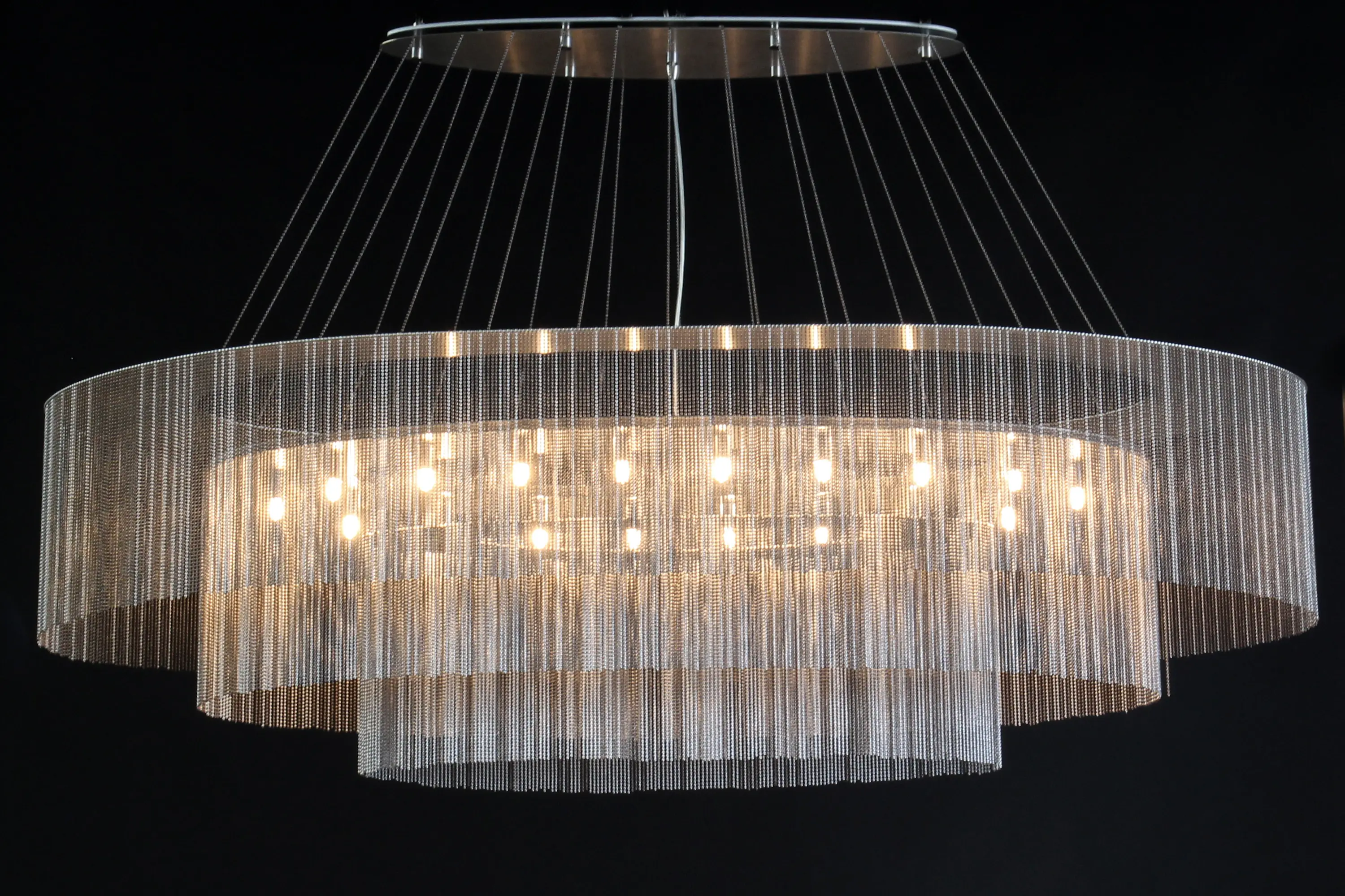 Willowlamp - Elliptical 3-Tier - 1600 -  suspended