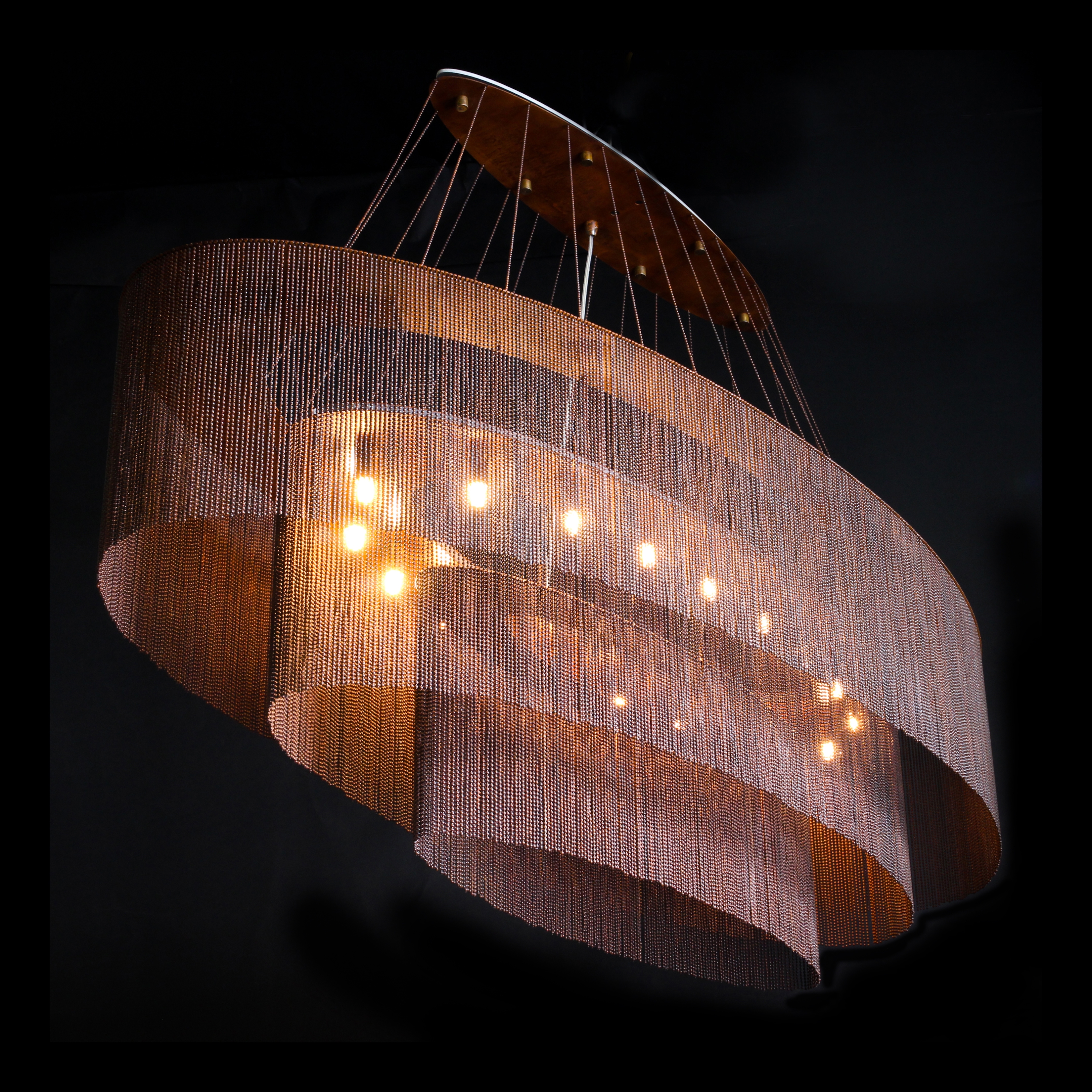 Elliptical 3-Tier - 1600 -  suspended