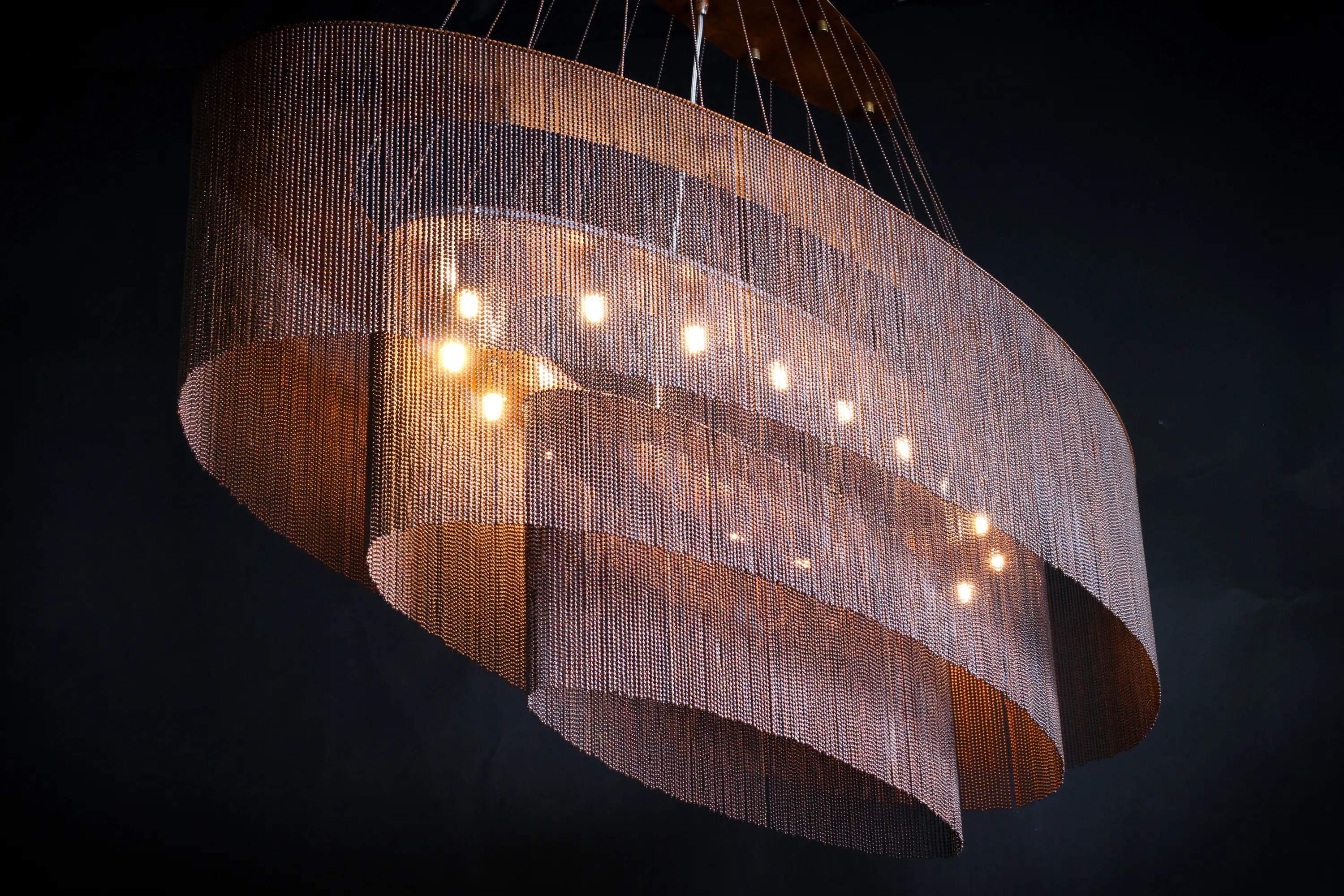 Willowlamp - Elliptical 3-Tier - 1600 -  suspended