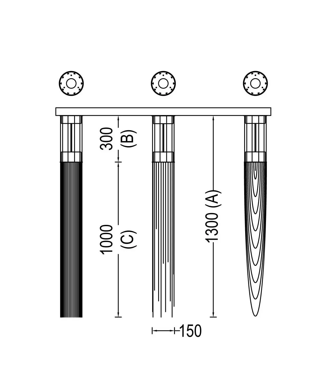 Willowlamp - Long Lantern - 150