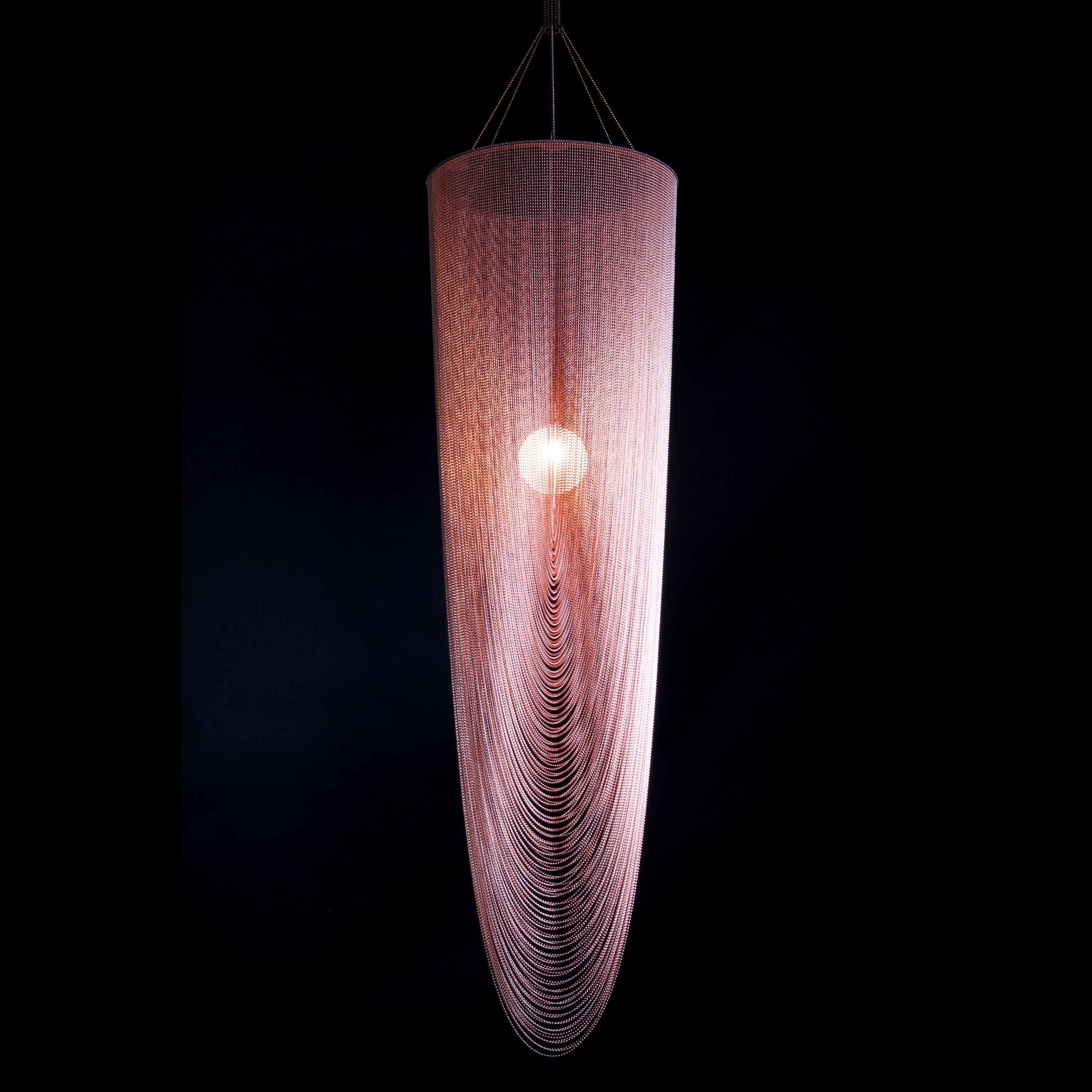 Afficher le produit Spiral Pod 400 double Pendant Lamp du fabricant Willowlamp