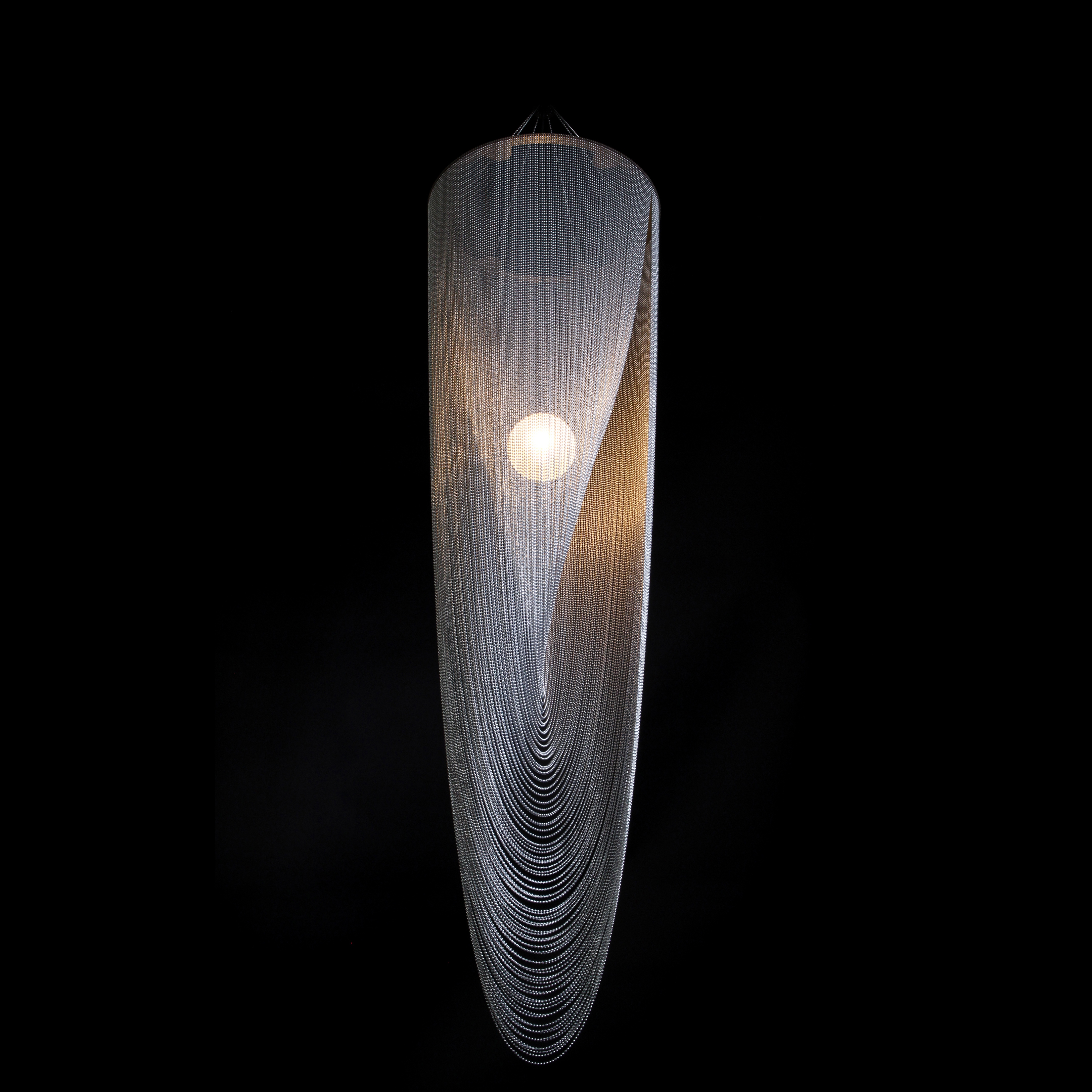Afficher le produit Spiral Pod 400 single Pendant Lamp du fabricant Willowlamp