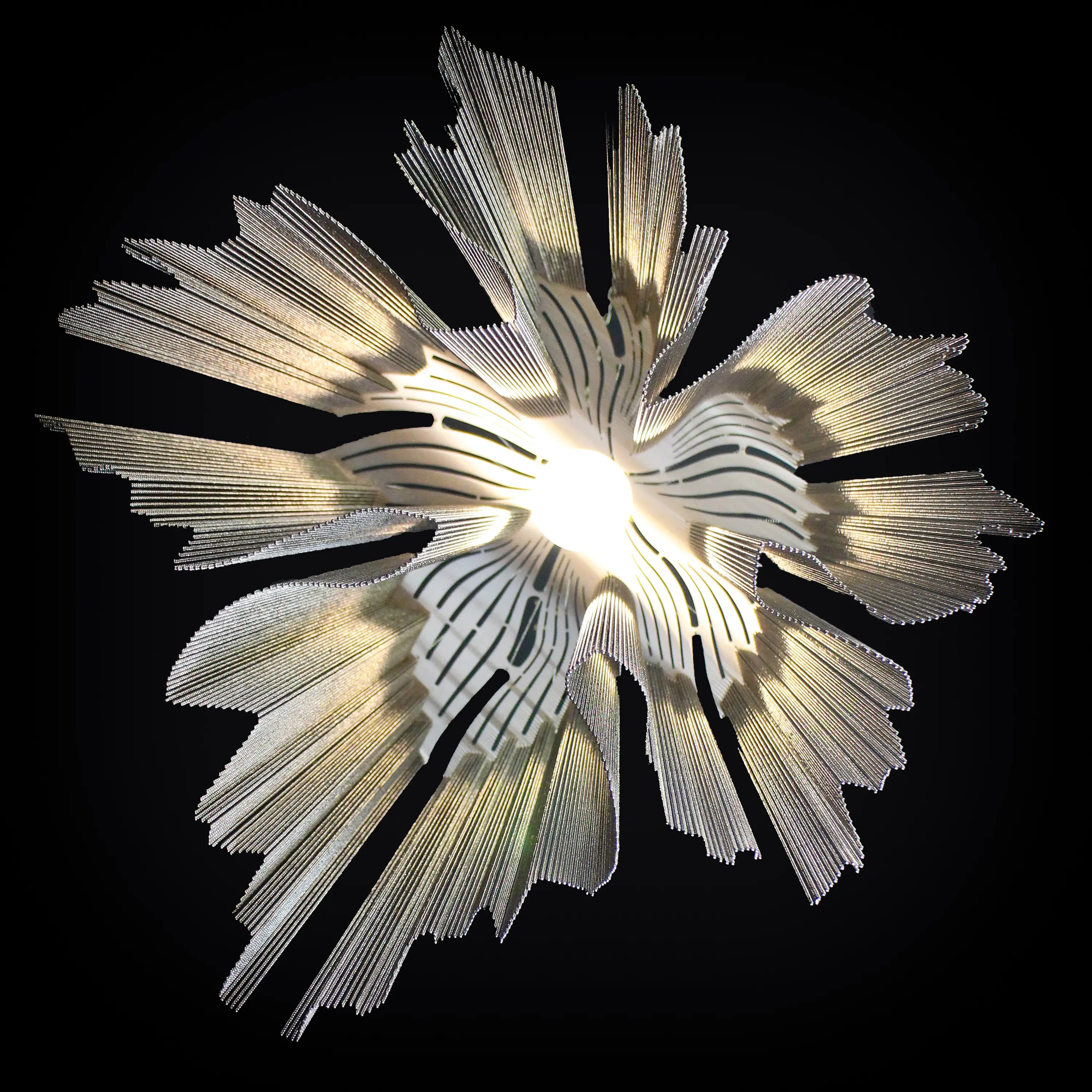 Willowlamp - Custom Leaf Pendant