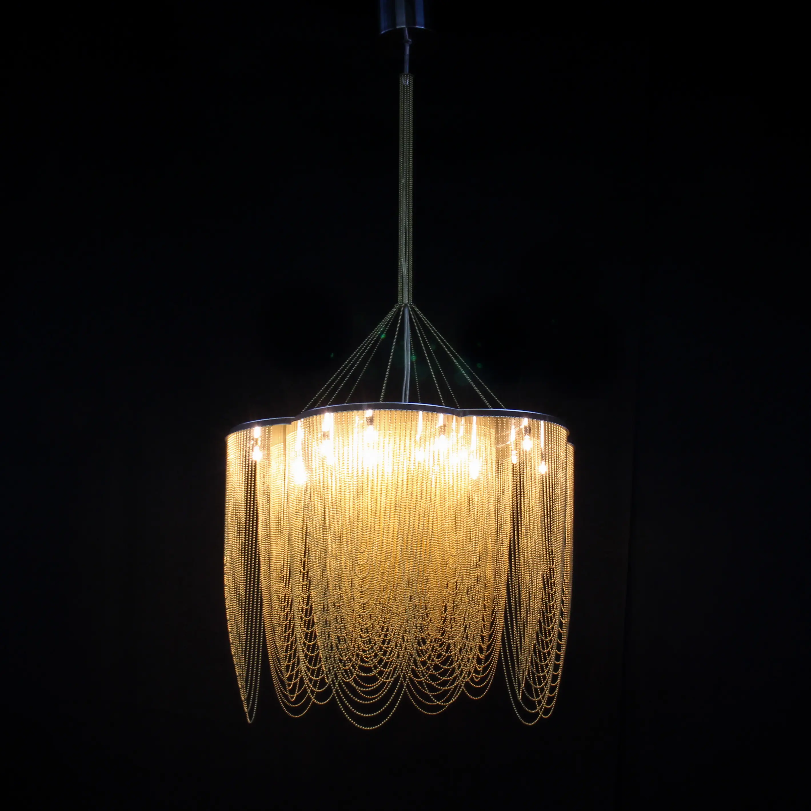 Willowlamp - Rose - 700 - long - suspended