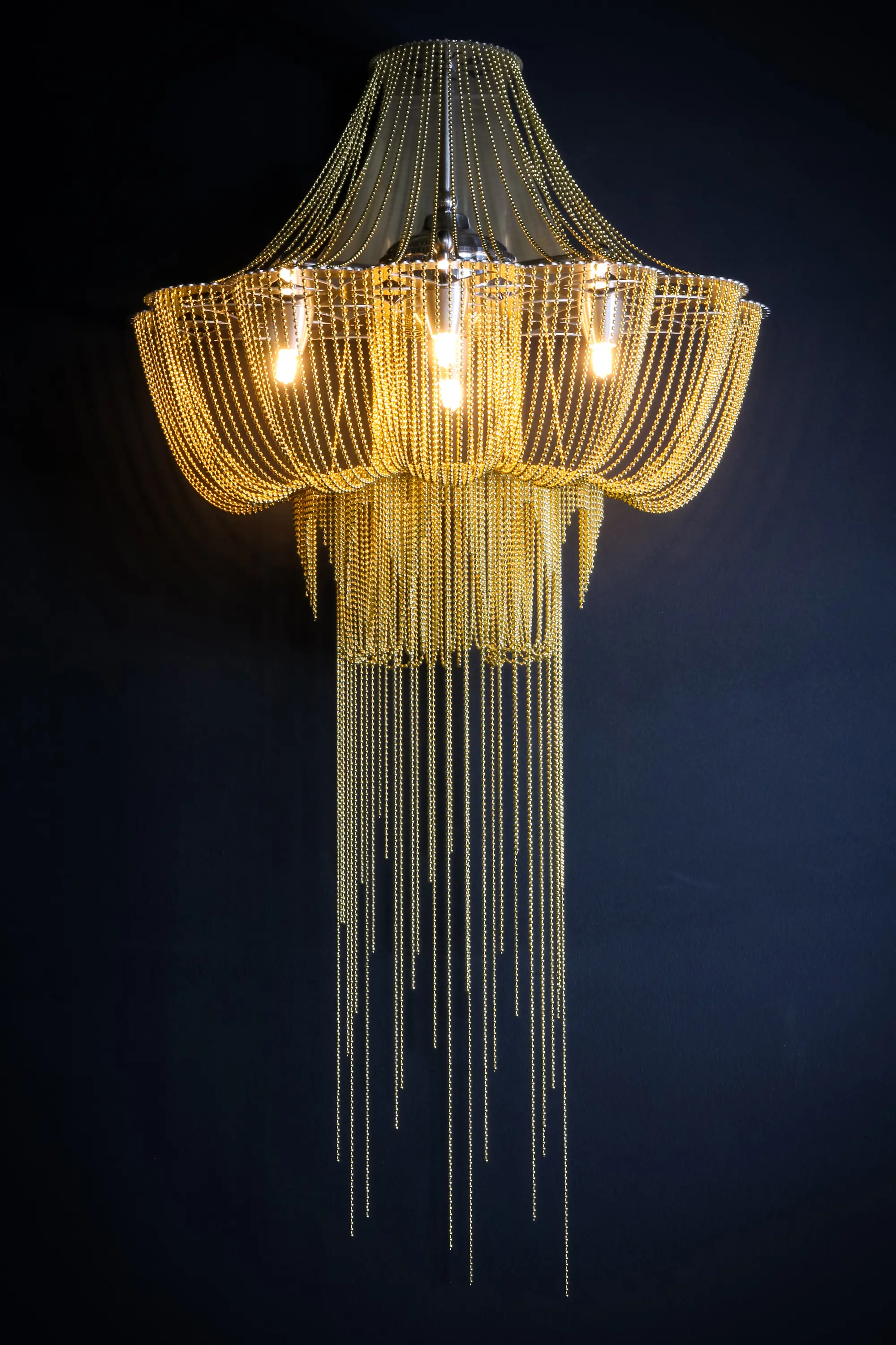 Willowlamp - Flower Of Life - 500mmD - Wall Sconce (Half)