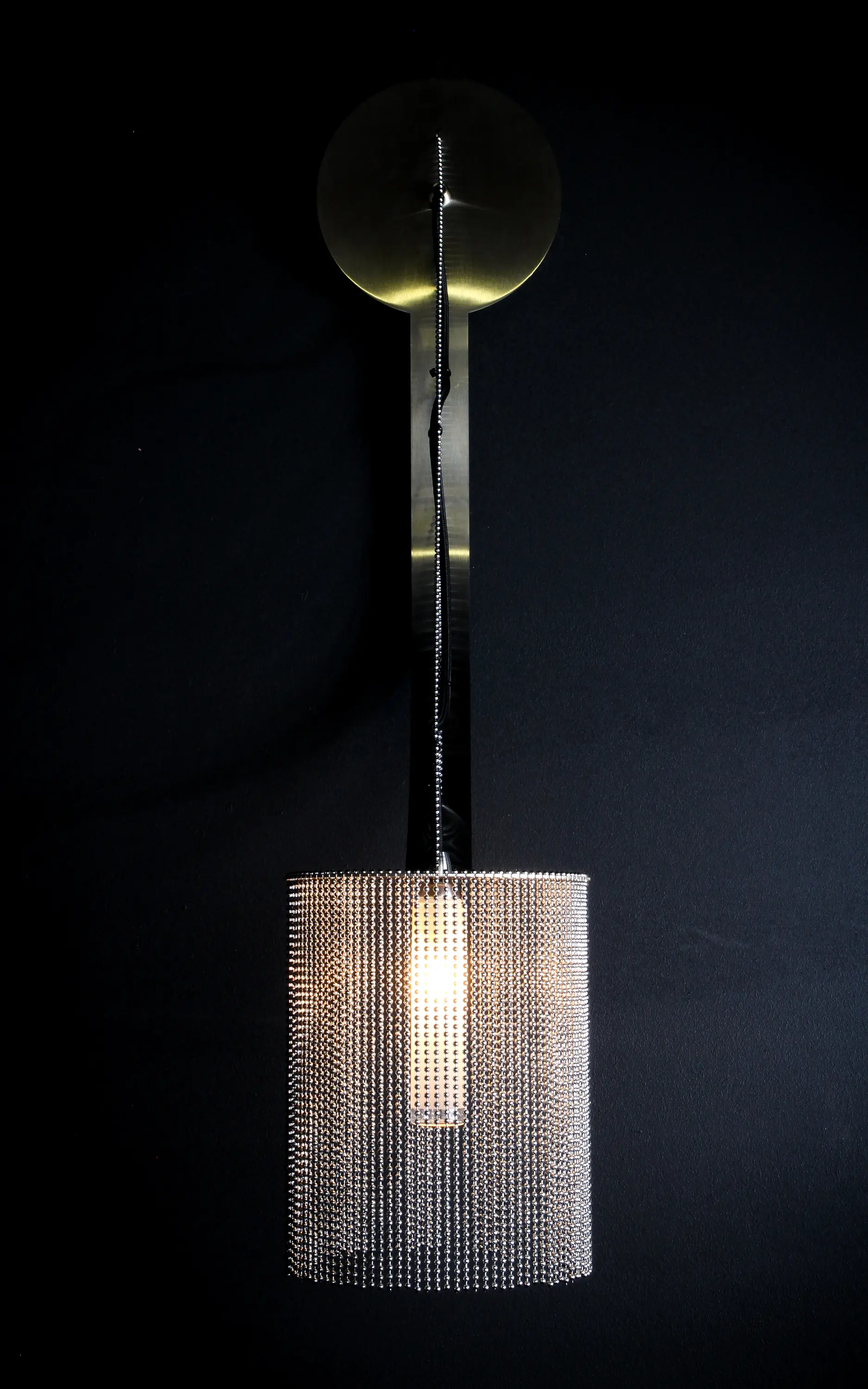 Willowlamp - 2 Folded Circles Langarm - 170mmD - Wall Sconce