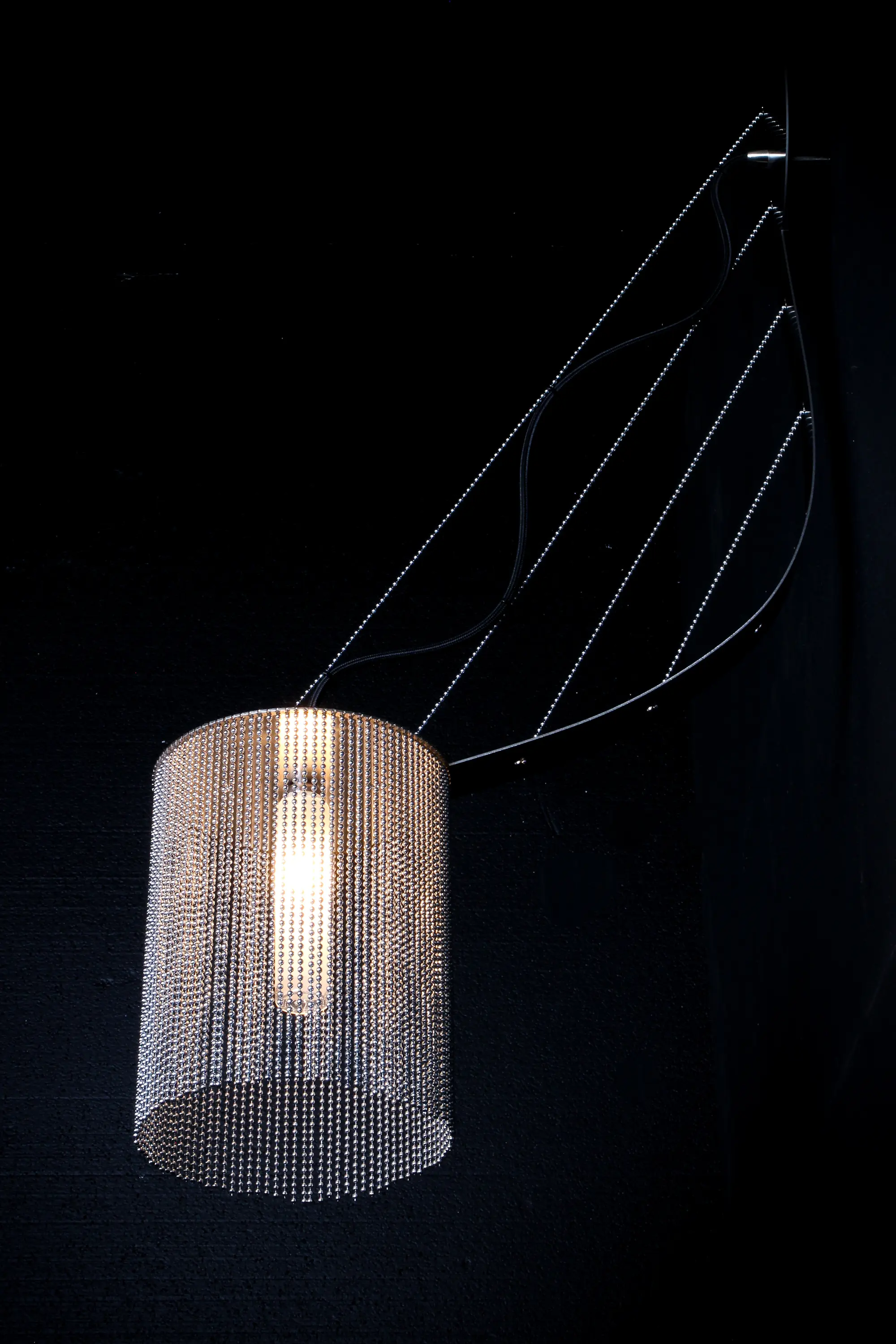 Willowlamp - 2 Folded Circles Langarm - 170mmD - Wall Sconce