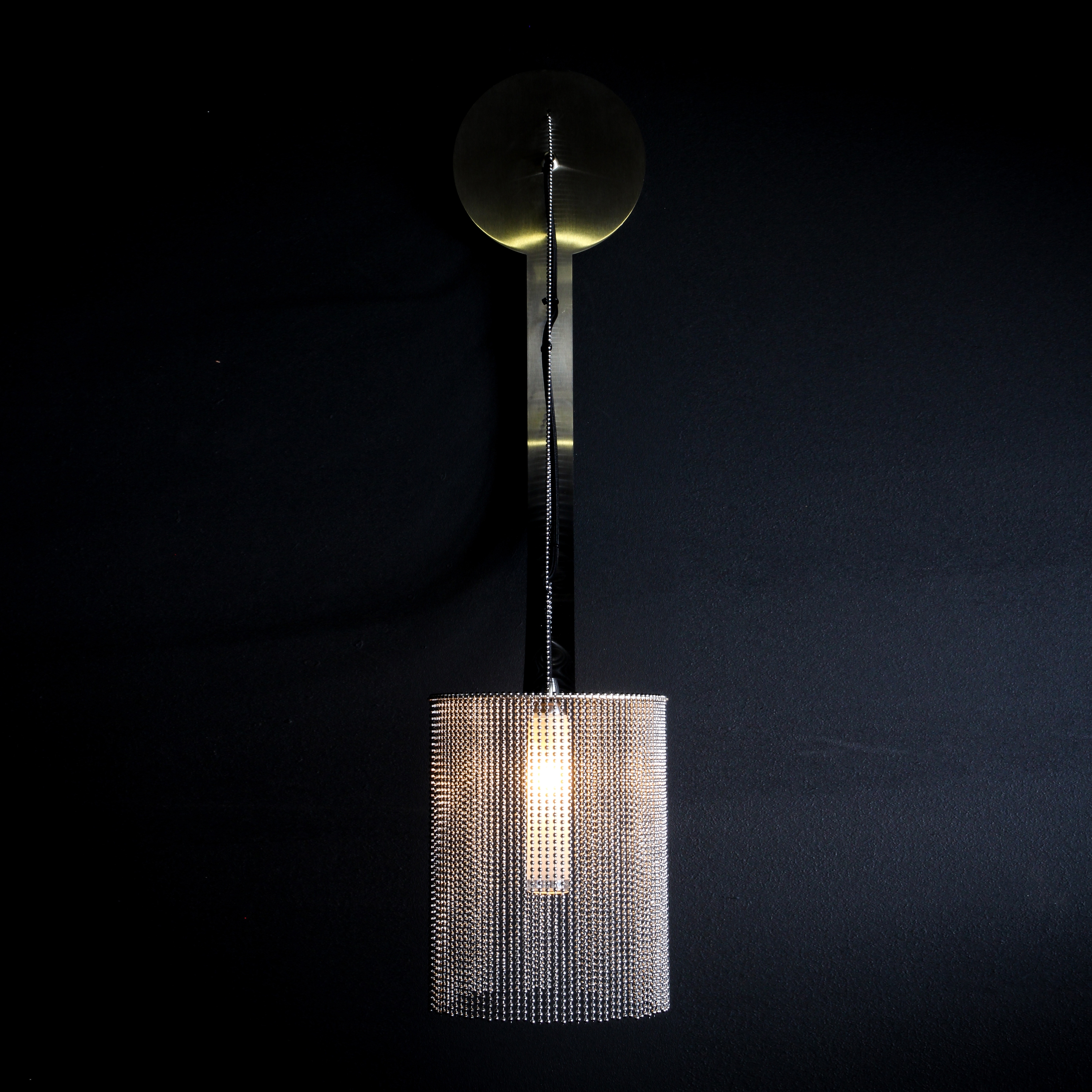 2 Folded Circles Langarm - 170mmD - Wall Sconce