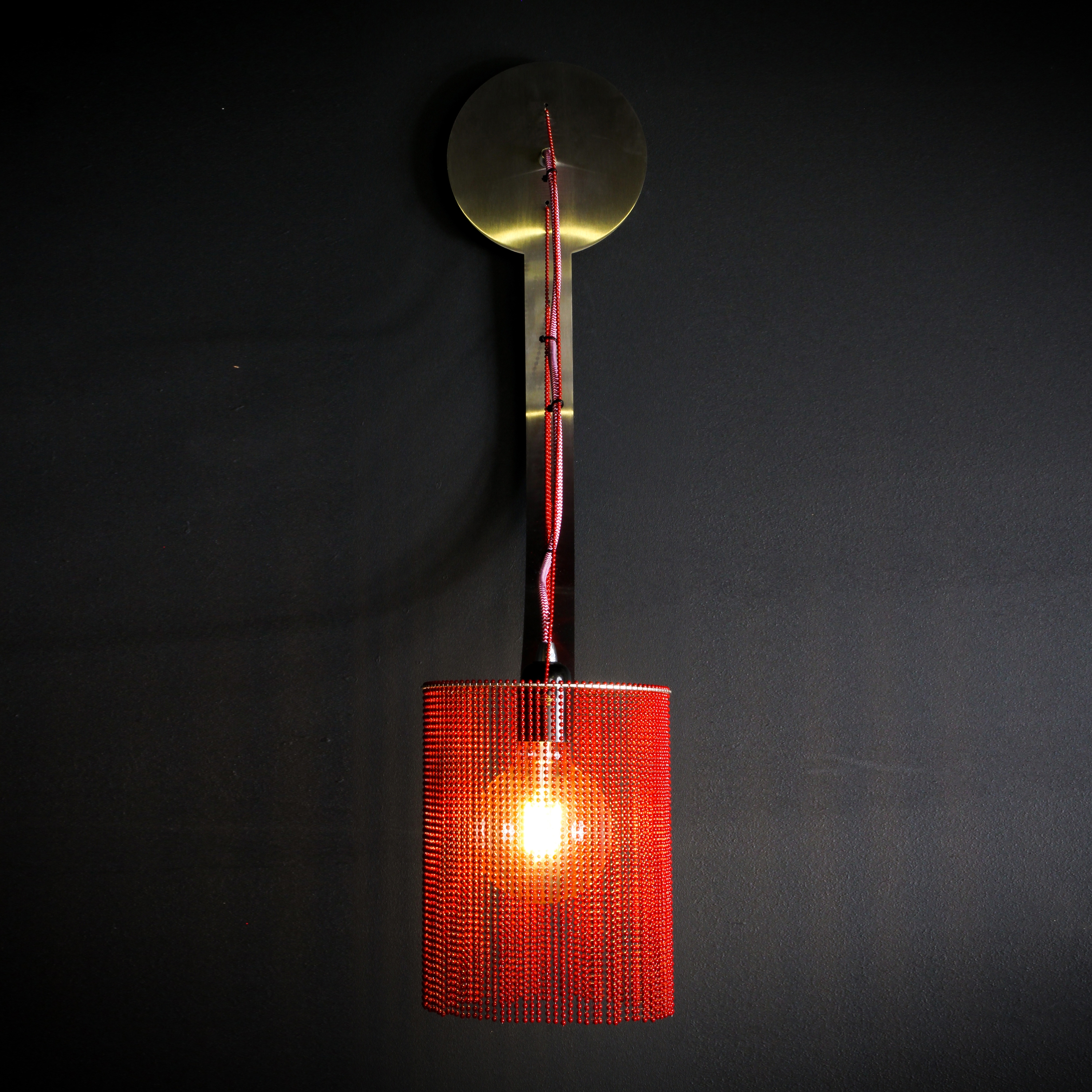 2 Folded Circles Langarm - 170mmD - Wall Sconce