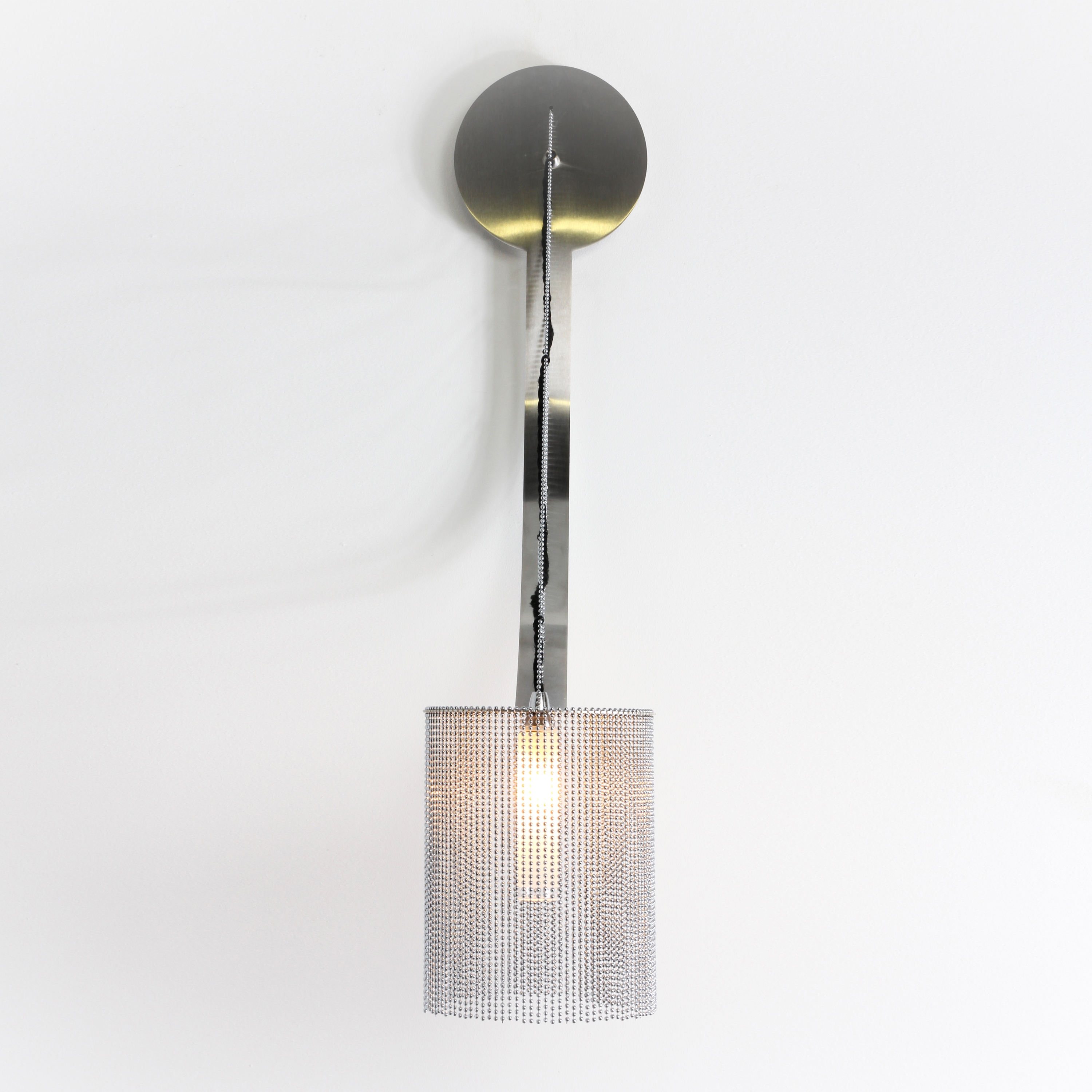 2 Folded Circles Langarm - 170mmD - Wall Sconce
