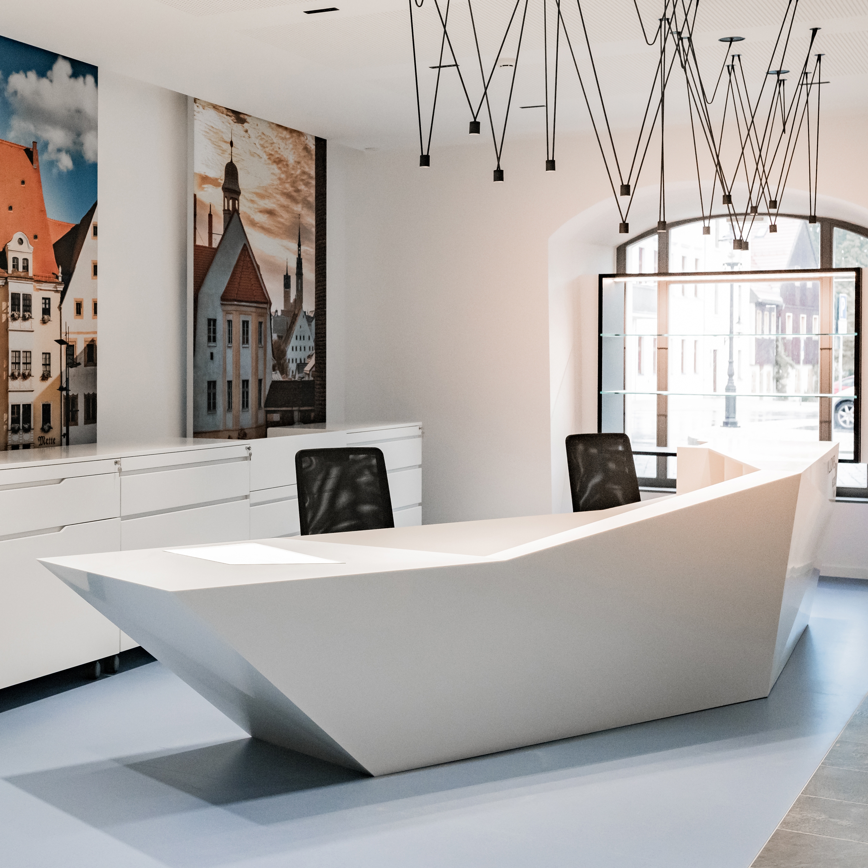 Display product Avonite® | Interior Tourist-Info Freiberg from manufacturer Rosskopf + Partner