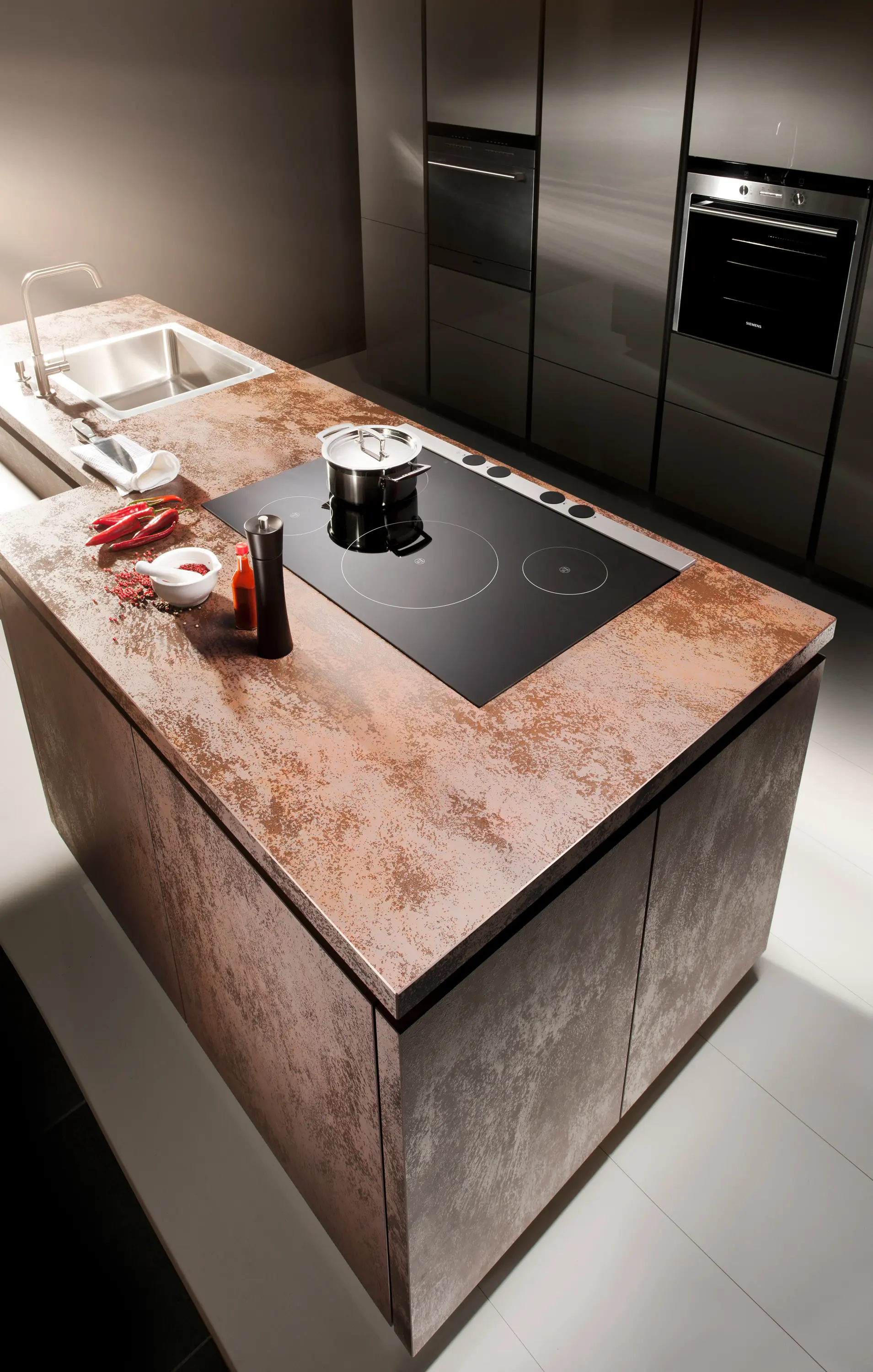 Rosskopf + Partner - Selatec® | Surface for selatec showroom kitchen