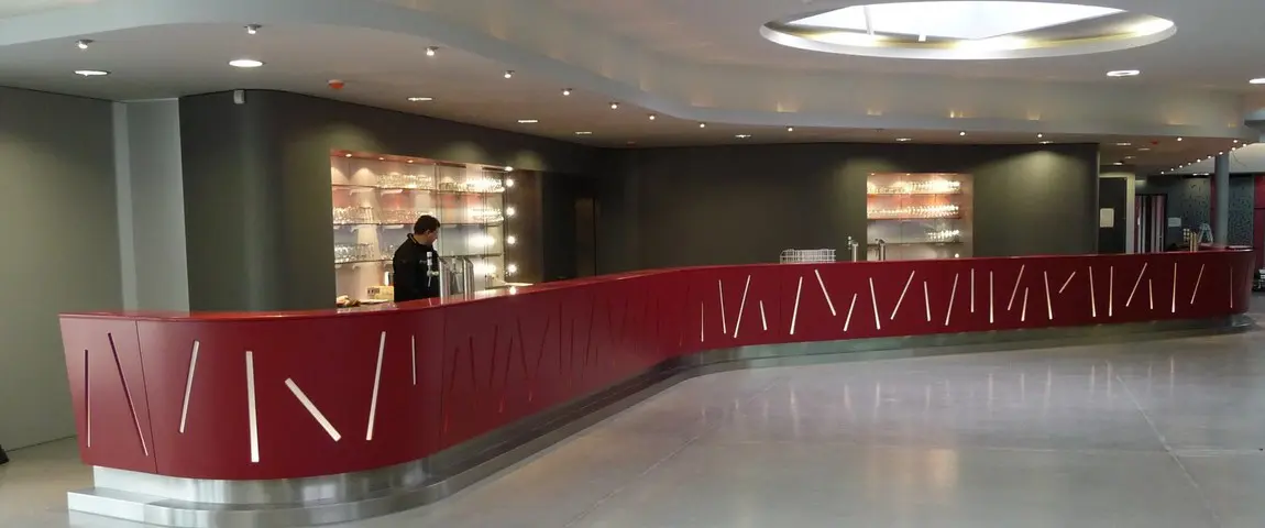 Rosskopf + Partner - Silestone | Counter for Centre Atert in Bertrange