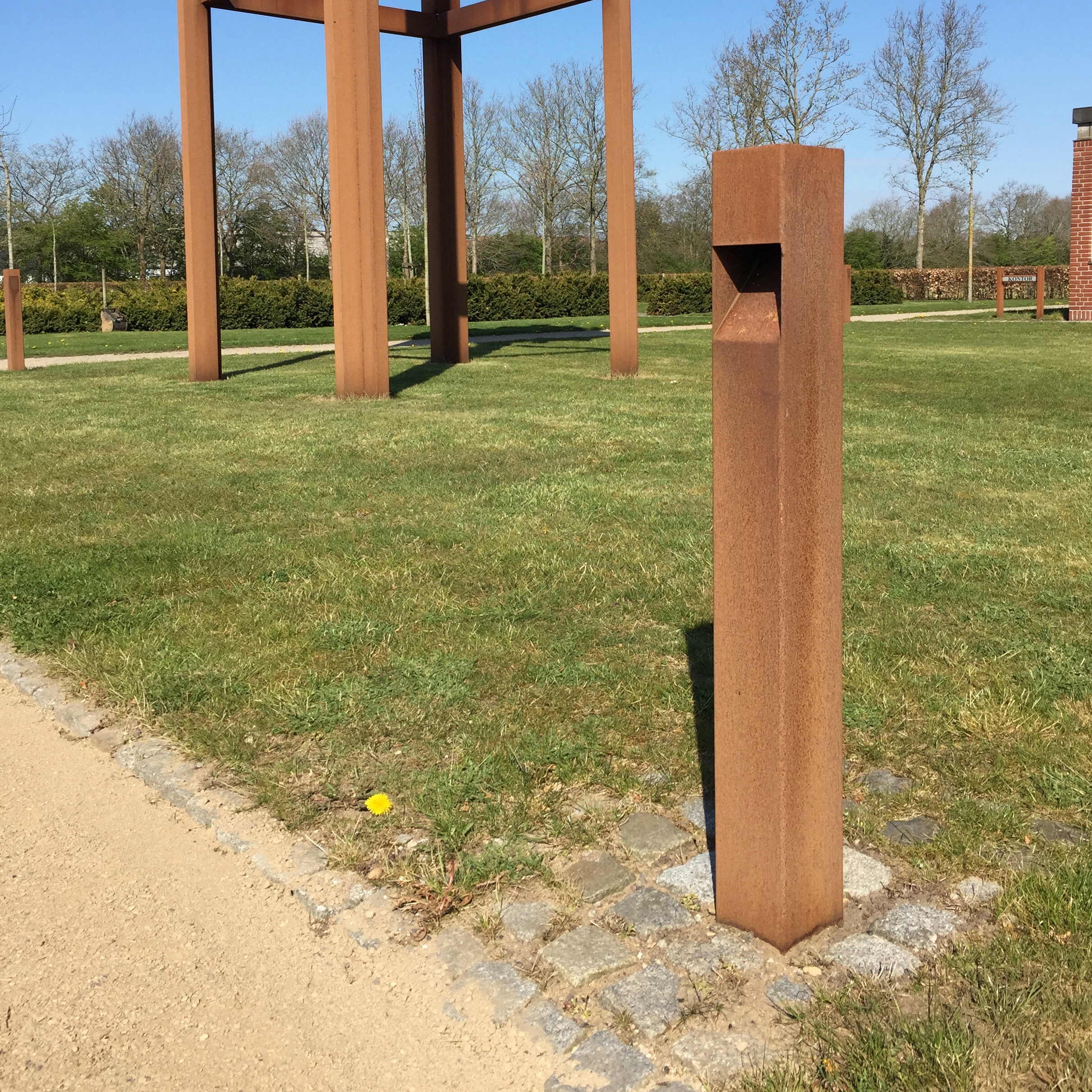 Display product Cronhammar bollard from manufacturer Okholm Lighting
